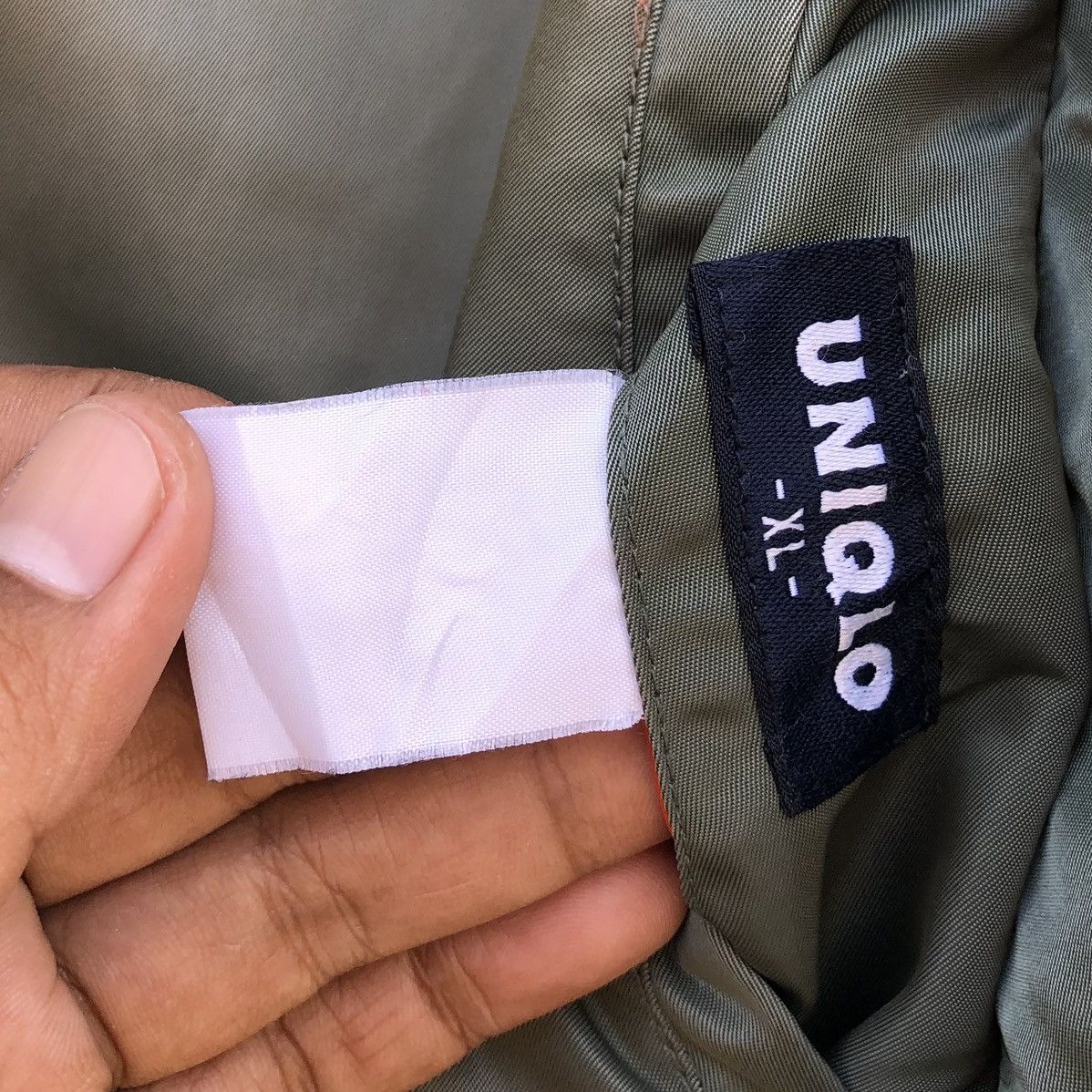Vintage Vintage 90s Uniqlo Sun Faded Ma-1 Bomber Jacket Size US XL / EU 56 / 4 - 19 Thumbnail