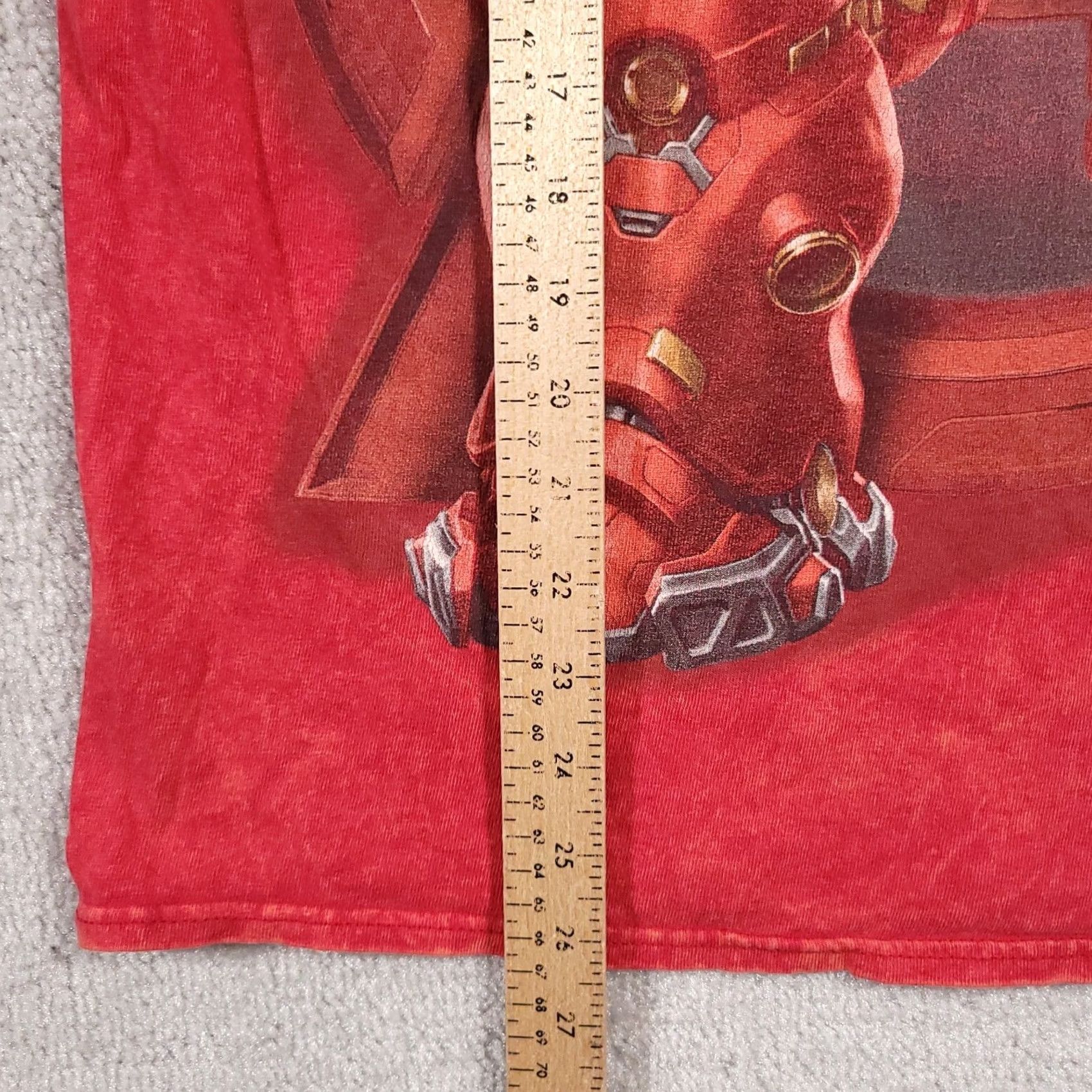 Vintage VINTAGE Marvel Avengers T Shirt Mens L Red Iron Man Short Sleeve Graphic Tie-Dye Size US L / EU 52-54 / 3 - 7 Thumbnail