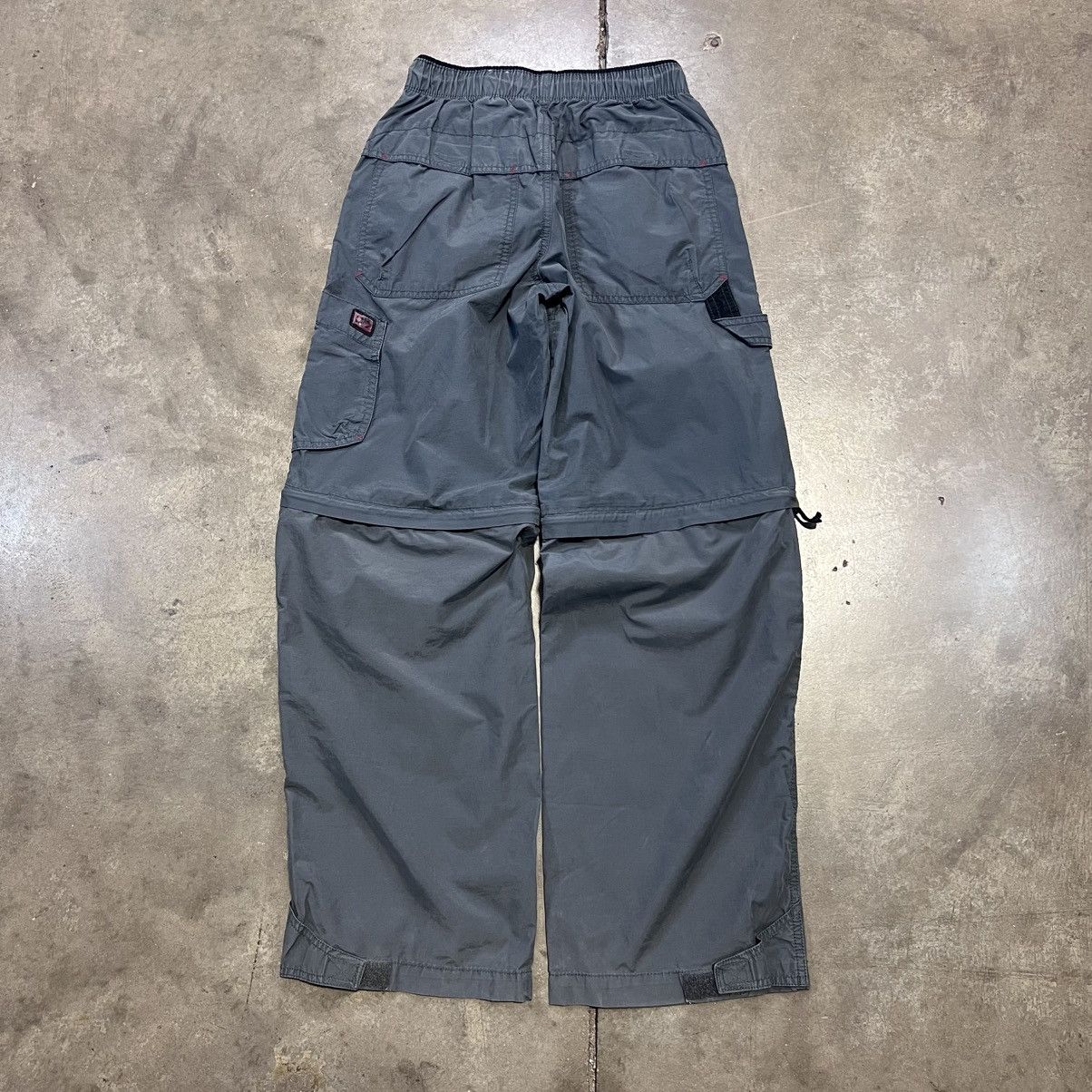 UNIONBAY × Vintage Vintage Y2K Union Bay Cargo Pants Knee Zip Skater Baggy Size US 28 / EU 44 - 6 Thumbnail