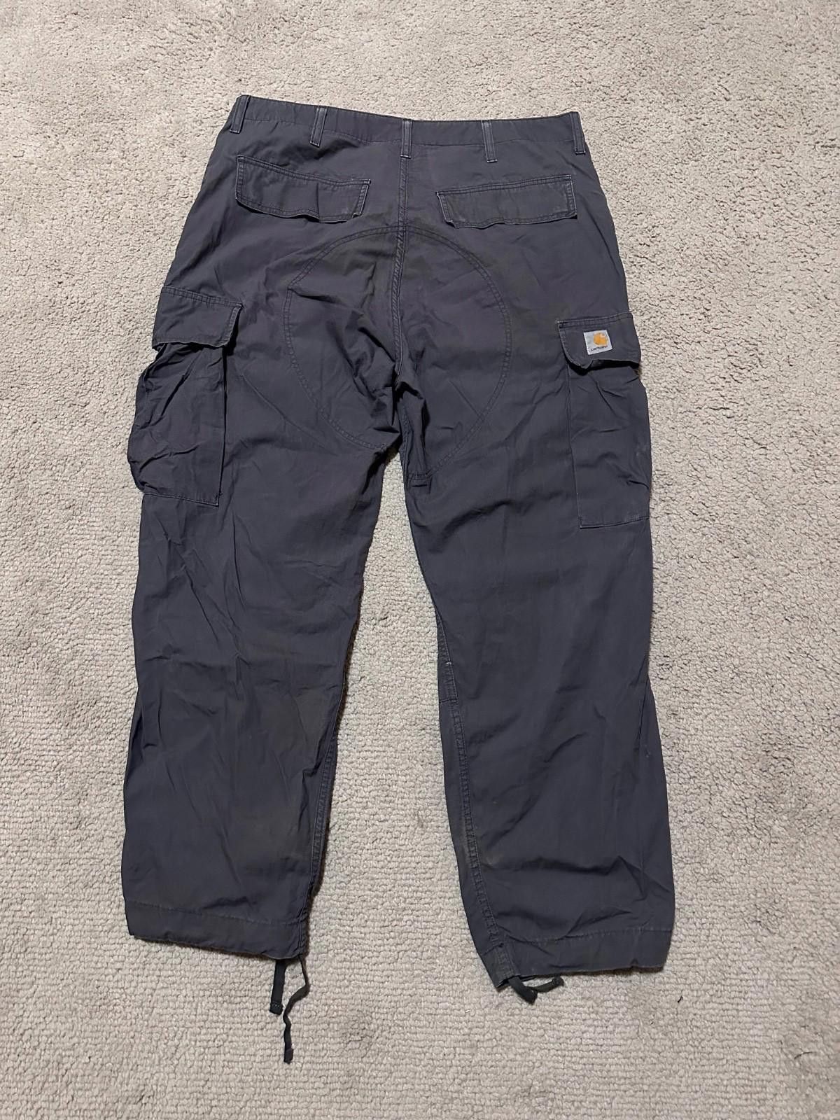 Carhartt Vintage Carhartt Cargo Pant 38x32 Gray Size US 38 / EU 54 - 1 Thumbnail