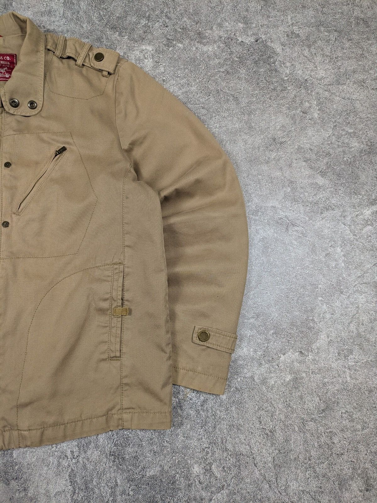 Levi's Vintage Levi’s Denim Workwear Military Jacket Size US XL / EU 56 / 4 - 2 Thumbnail