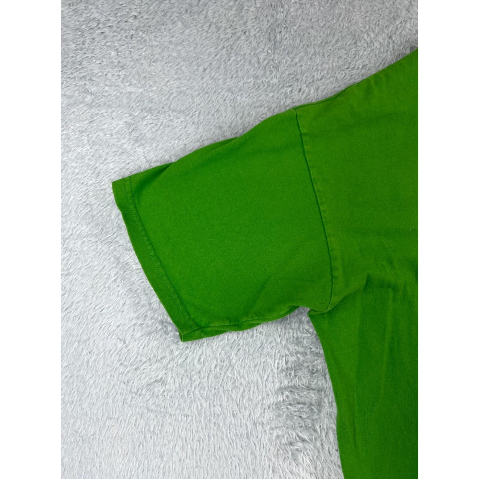 The North Face The North Face Shirt Men L Green Short Sleeve Crew Neck Cotton Blend Logo T-Shirt 90s Mens Size US L / EU 52-54 / 3 - 3 Thumbnail