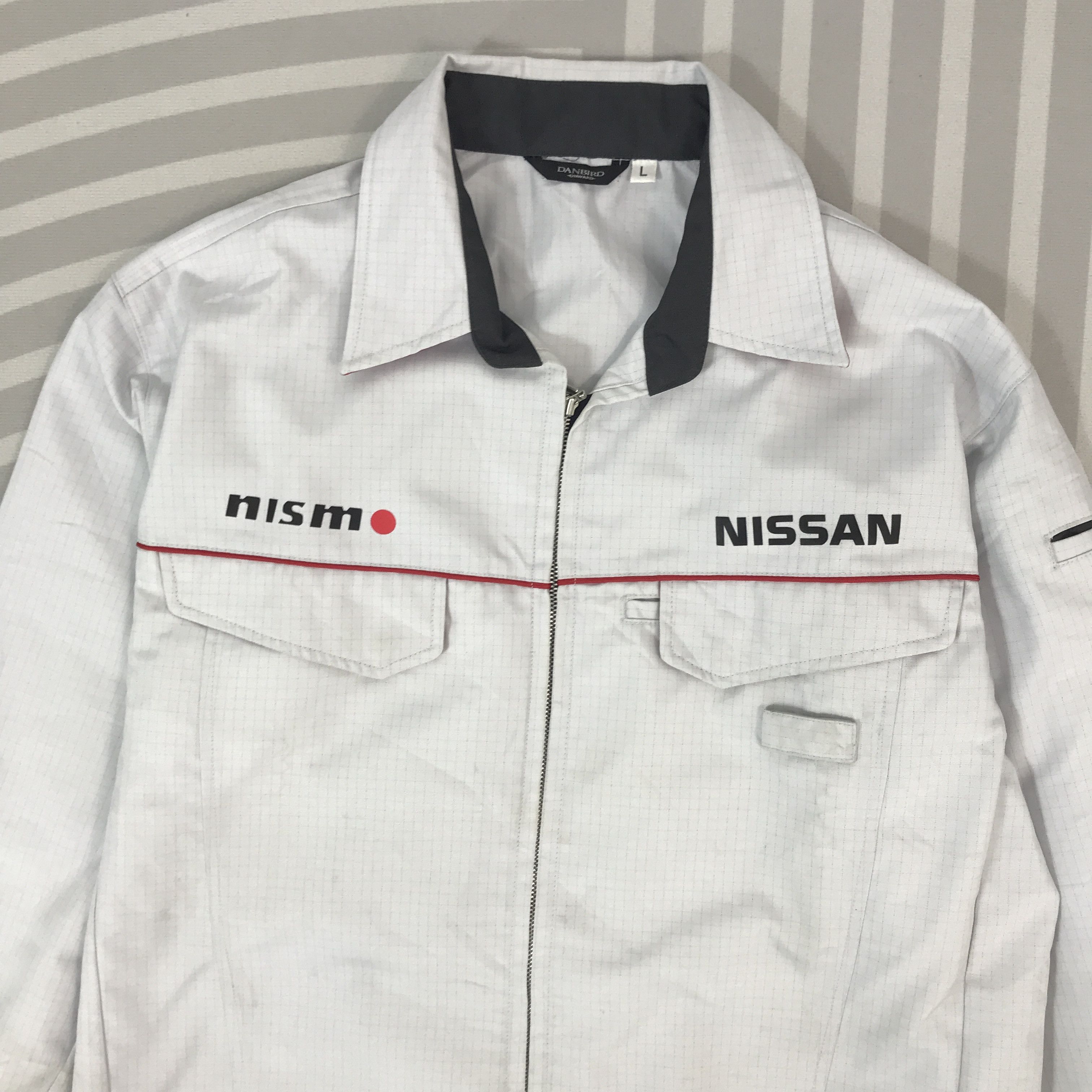 Japanese Brand × Vintage Vintage Nissan Nismo Racing Team uniform Japan Jacket Size US L / EU 52-54 / 3 - 3 Thumbnail