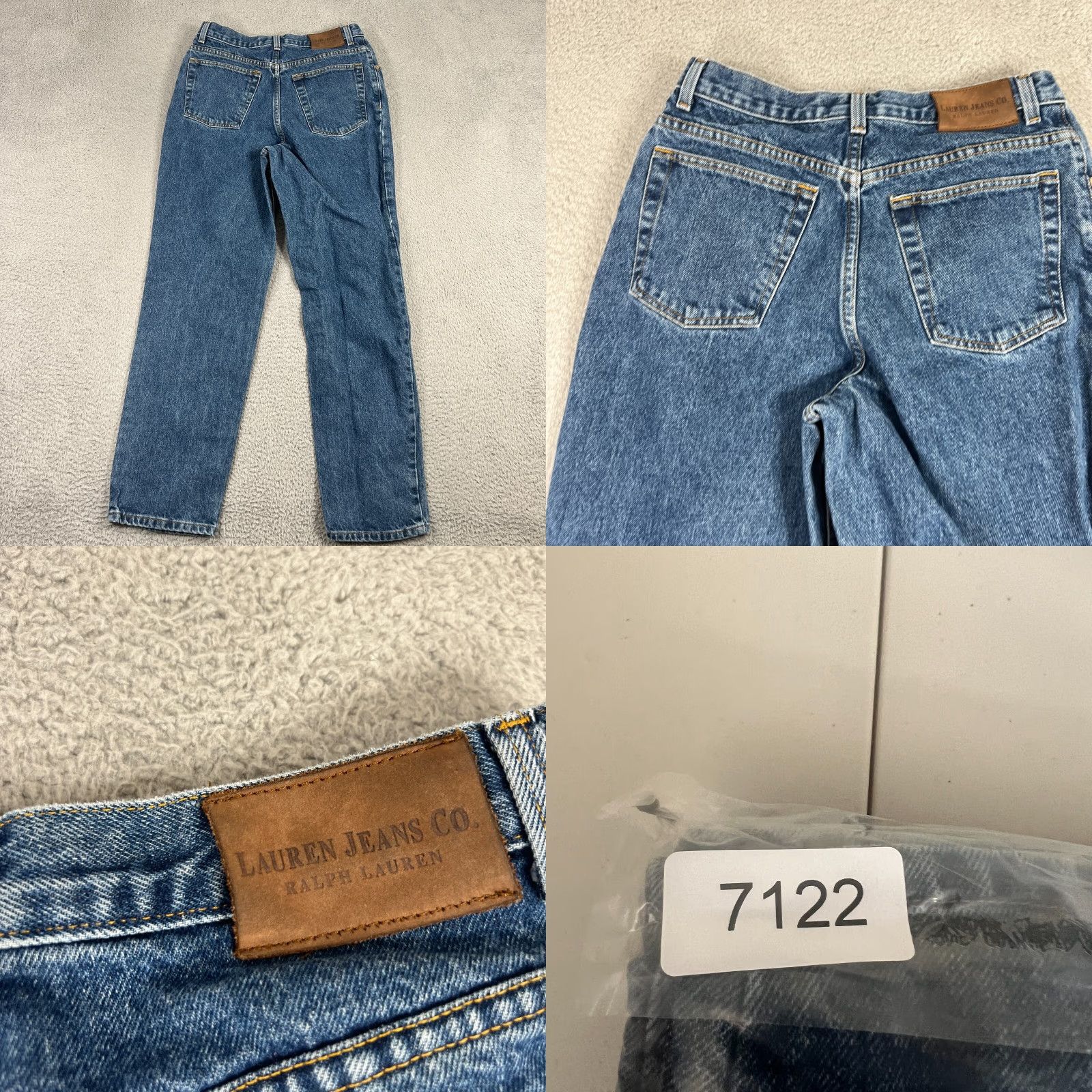 Ralph Lauren VINTAGE Ralph Lauren LRL Jeans Women Straight Jeans Size 10 Blue Size 32" / US 10 / IT 46 - 8 Thumbnail