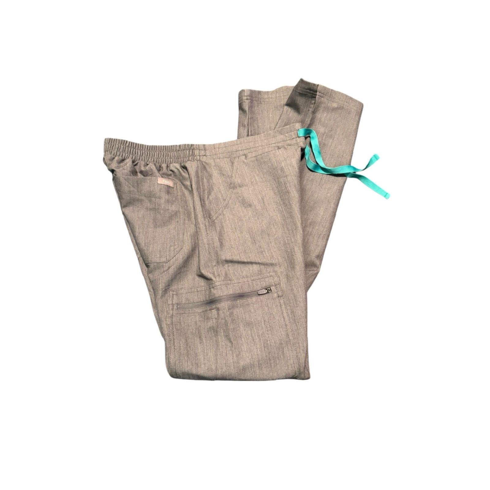 Vintage Figs Womens Gray Regular Scrubs YOLA Skinny Pants NWT Size Small Size 28" / US 6 / IT 42 - 7 Thumbnail