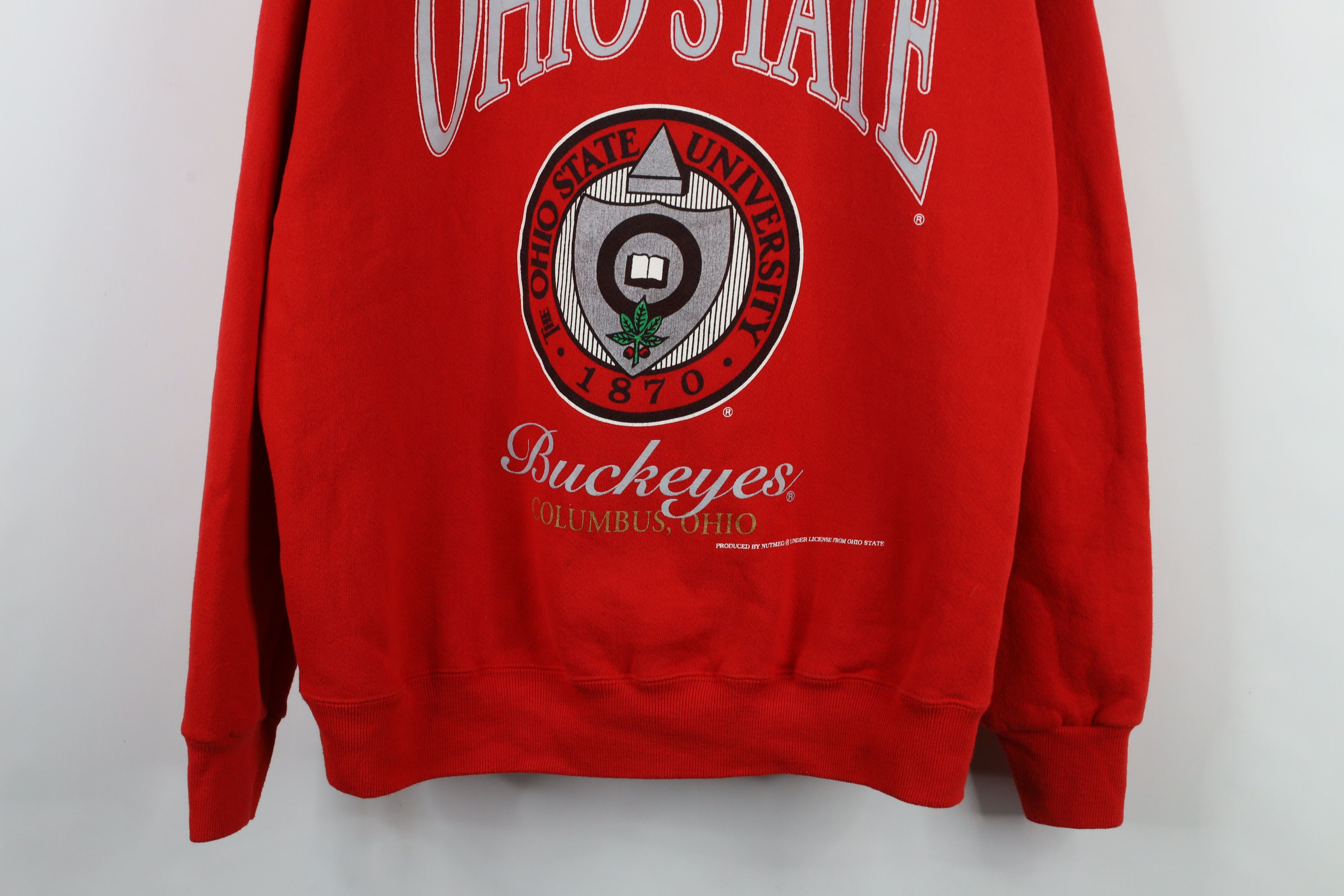 Vintage Vintage 90s Spell Out Ohio State University Sweatshirt USA Size US XXL / EU 58 / 5 - 3 Thumbnail