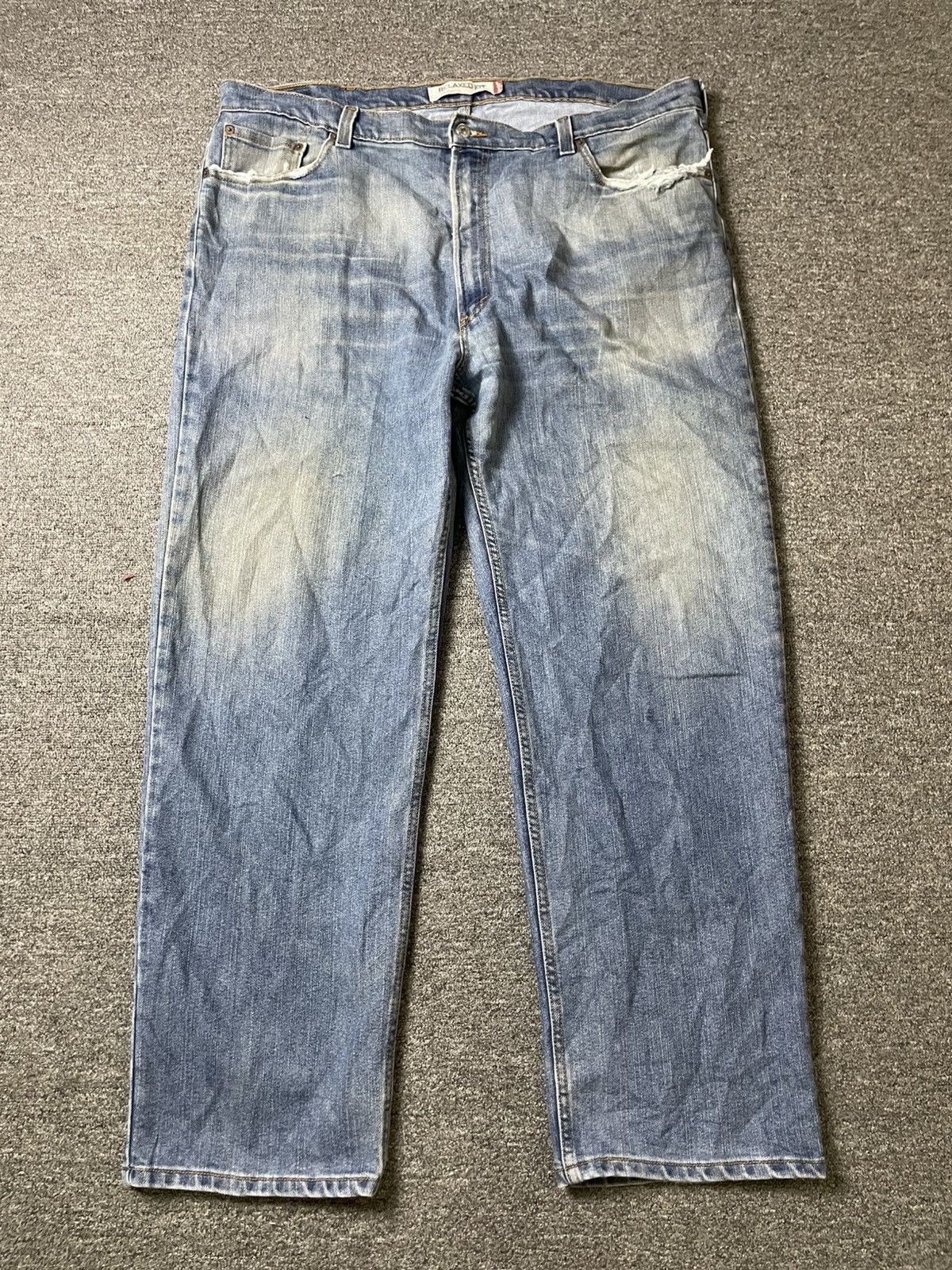 Levi's × Vintage LEVIS 550 Relaxed Fit Jeans (106) Size US 44 / EU 60 - 1 Thumbnail