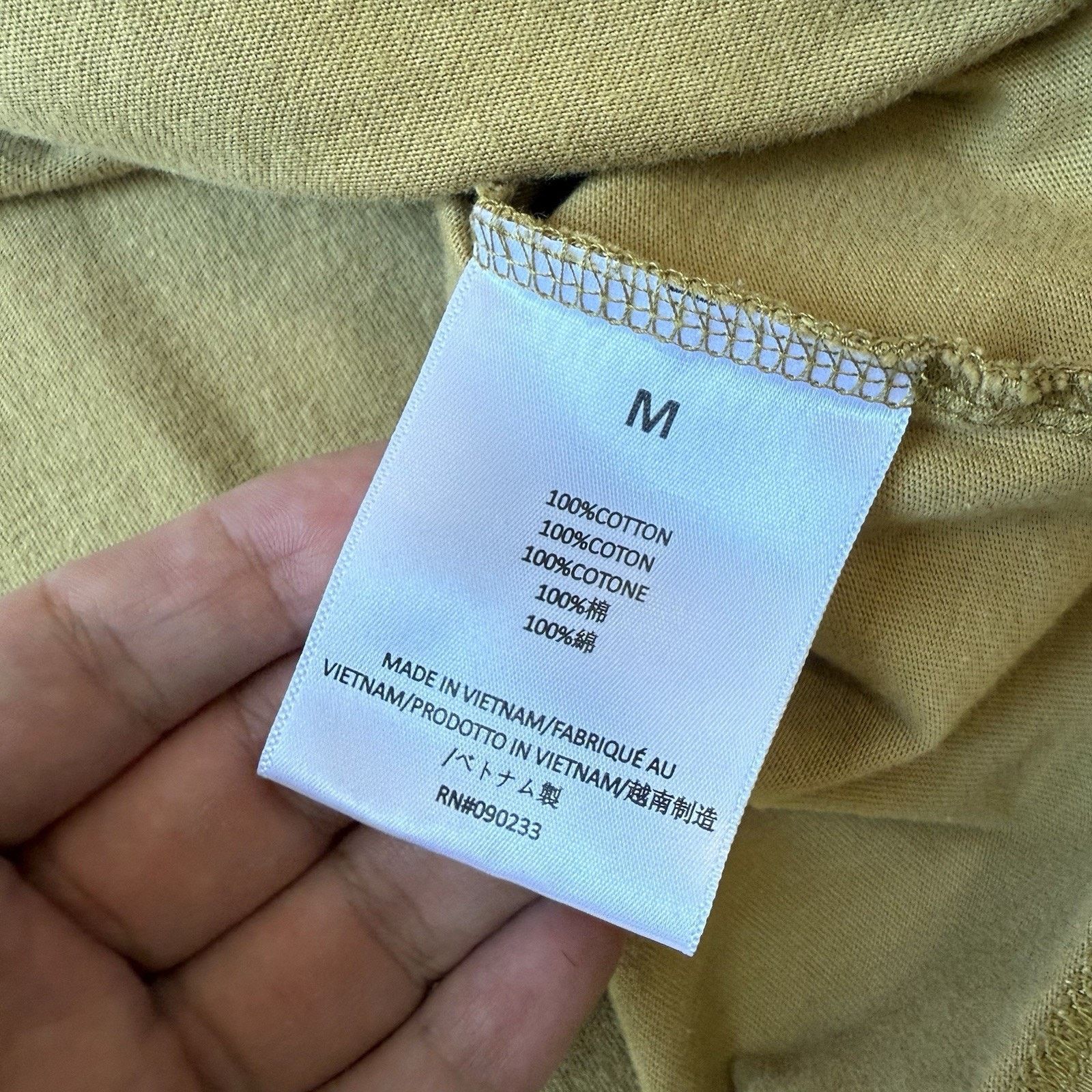 Fear of God Fear of God Essentials Shirt Medium Khaki Cotton Minimalist Size US M / EU 48-50 / 2 - 5 Thumbnail