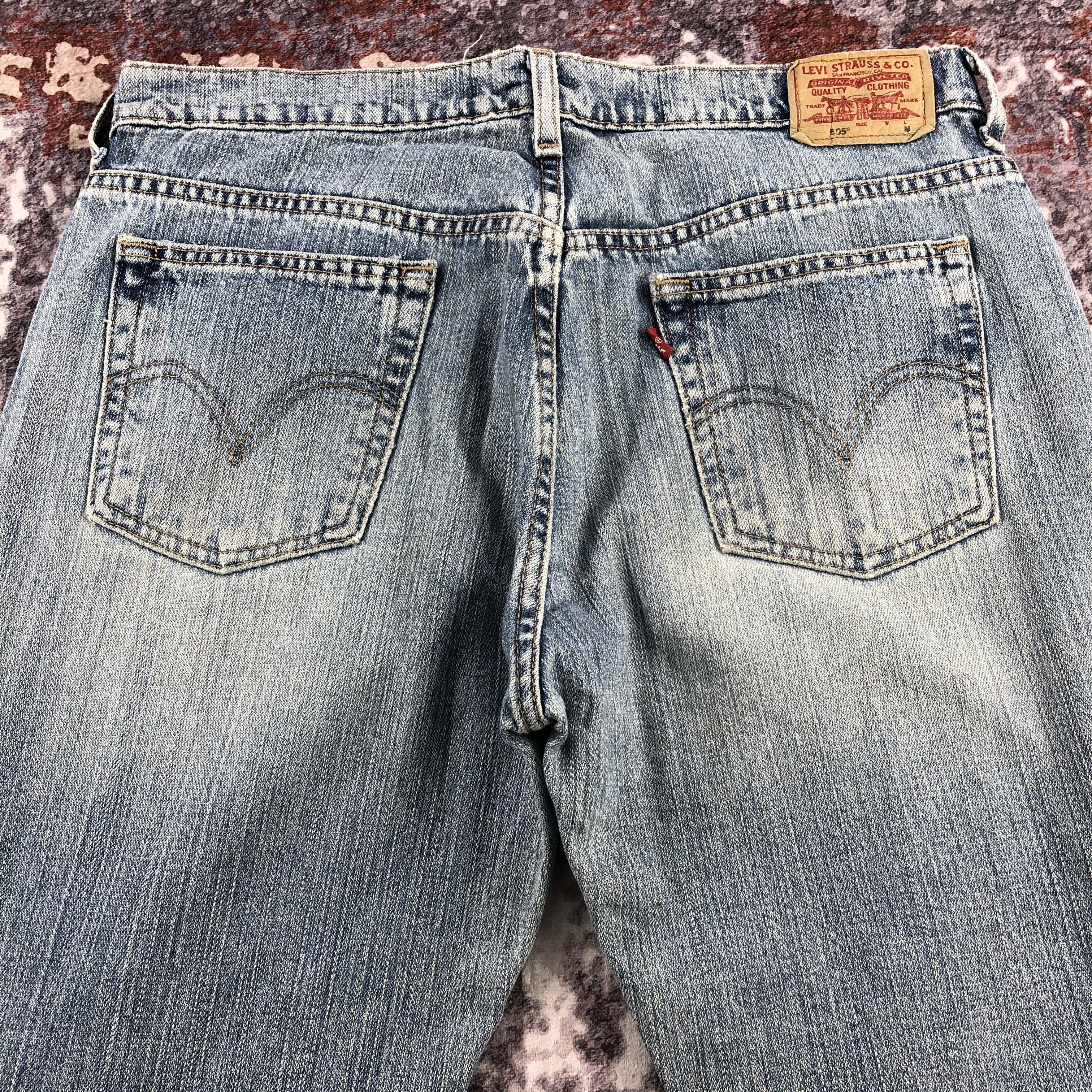 Levi's Vintage Distress Levis 505 Jeans-JM2321 Size US 35 - 5 Thumbnail