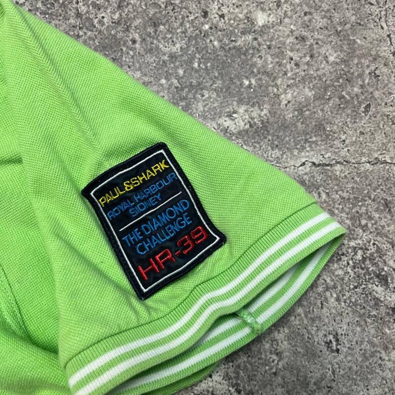 Paul & Shark Paul&Shark Yachting Polo Green Cotton Shirt Logo Size S Size US S / EU 44-46 / 1 - 5 Thumbnail