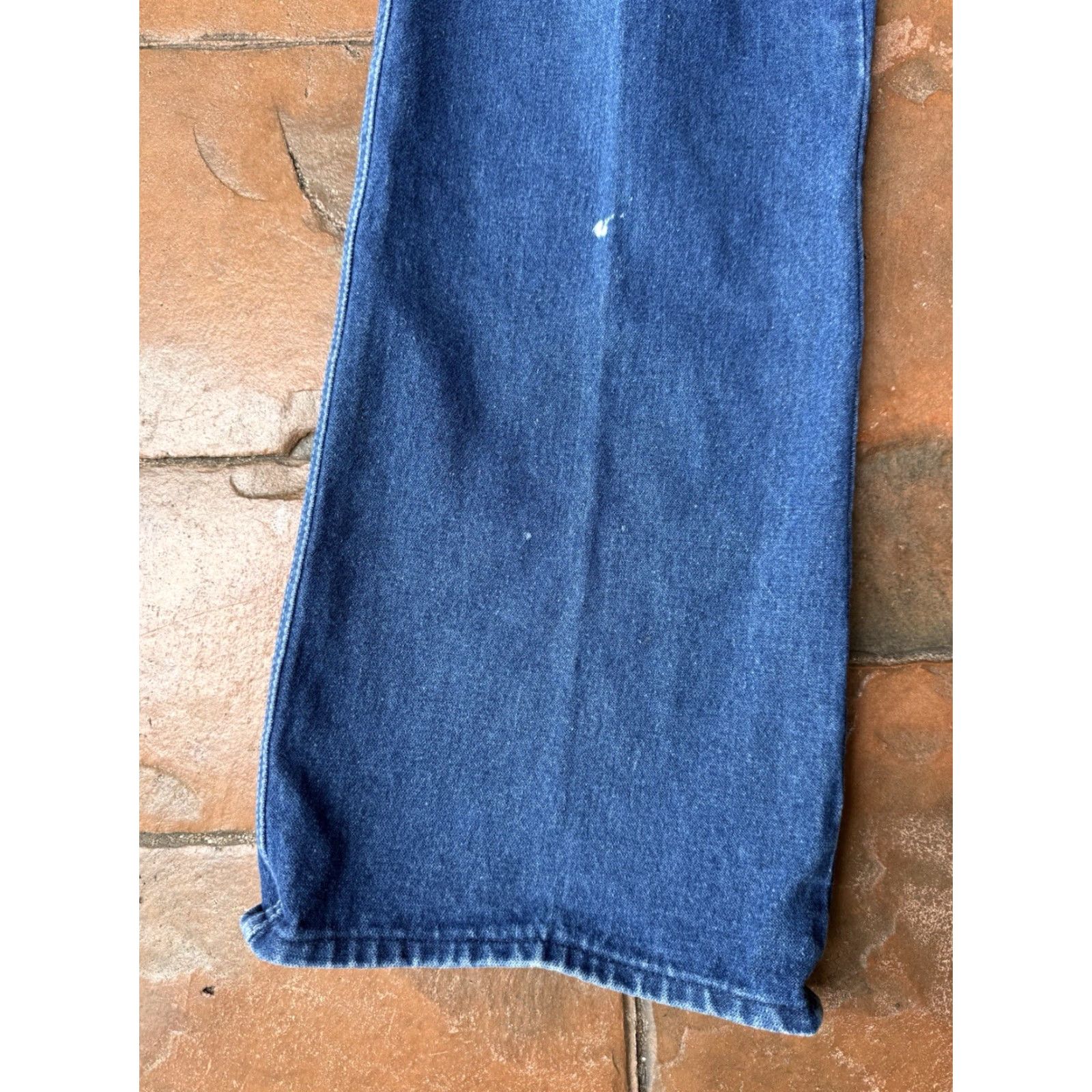 Vintage VINTAGE 70s Viceroy Flare Jeans 34x33.5 Talon Zipper Size 24" / US 00 / IT 34 - 5 Thumbnail
