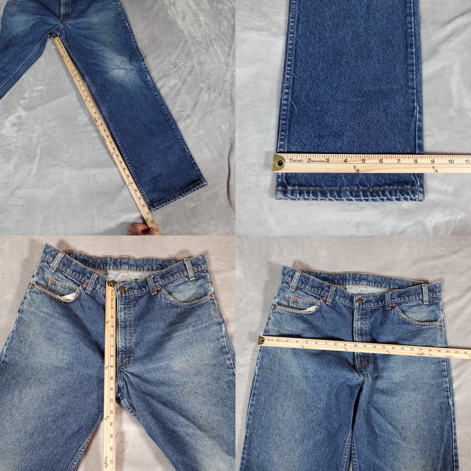 Levi's VINTAGE Levi's 506 Denim Jeans Mens 36 Regular Straight 90s Blue Size US 36 / EU 52 - 9 Thumbnail