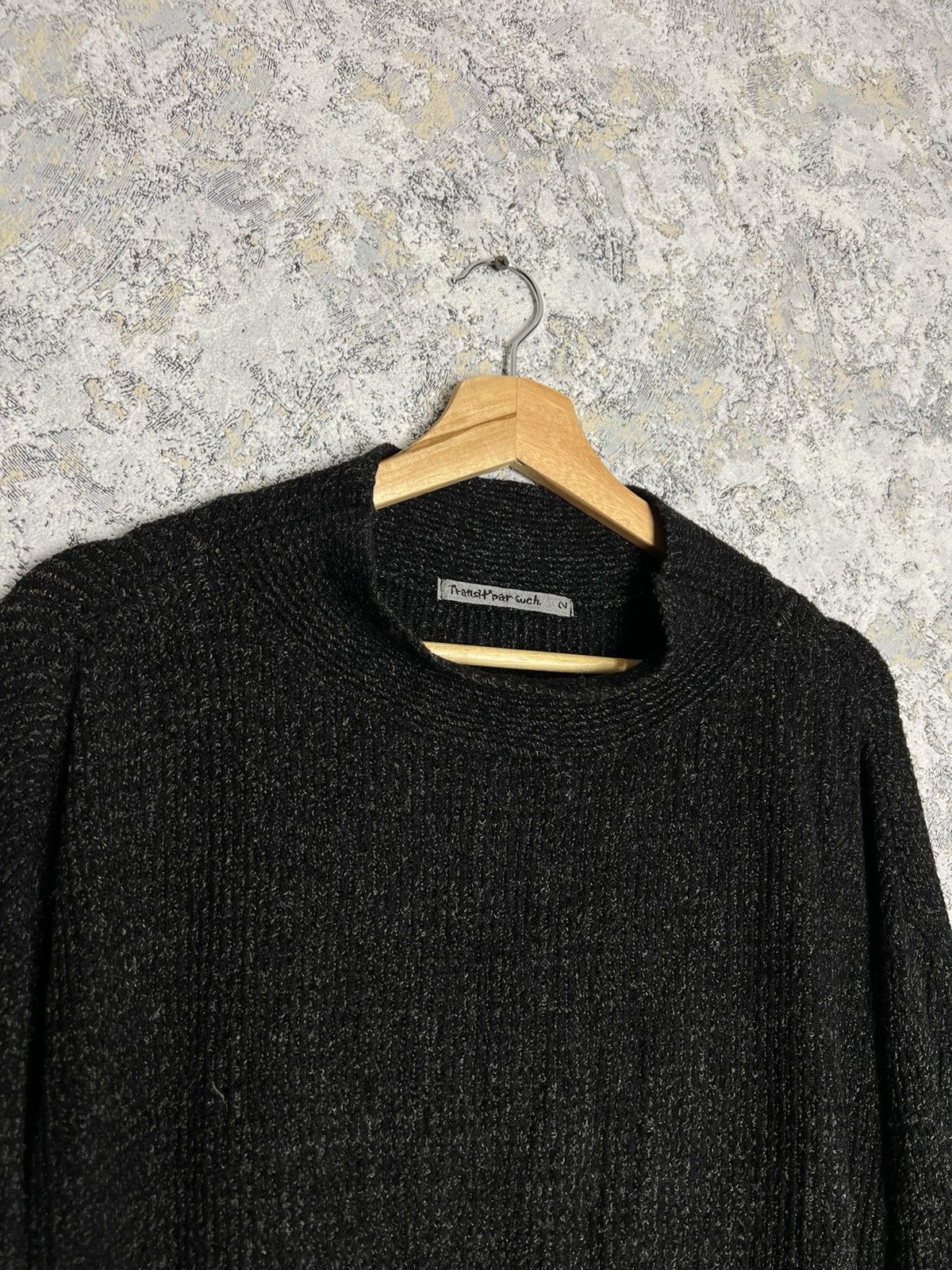 Transit × Vintage Transit Par Such Design Viscose Long Sleeve Sweater Size 2 Size M / US 6-8 / IT 42-44 - 3 Thumbnail