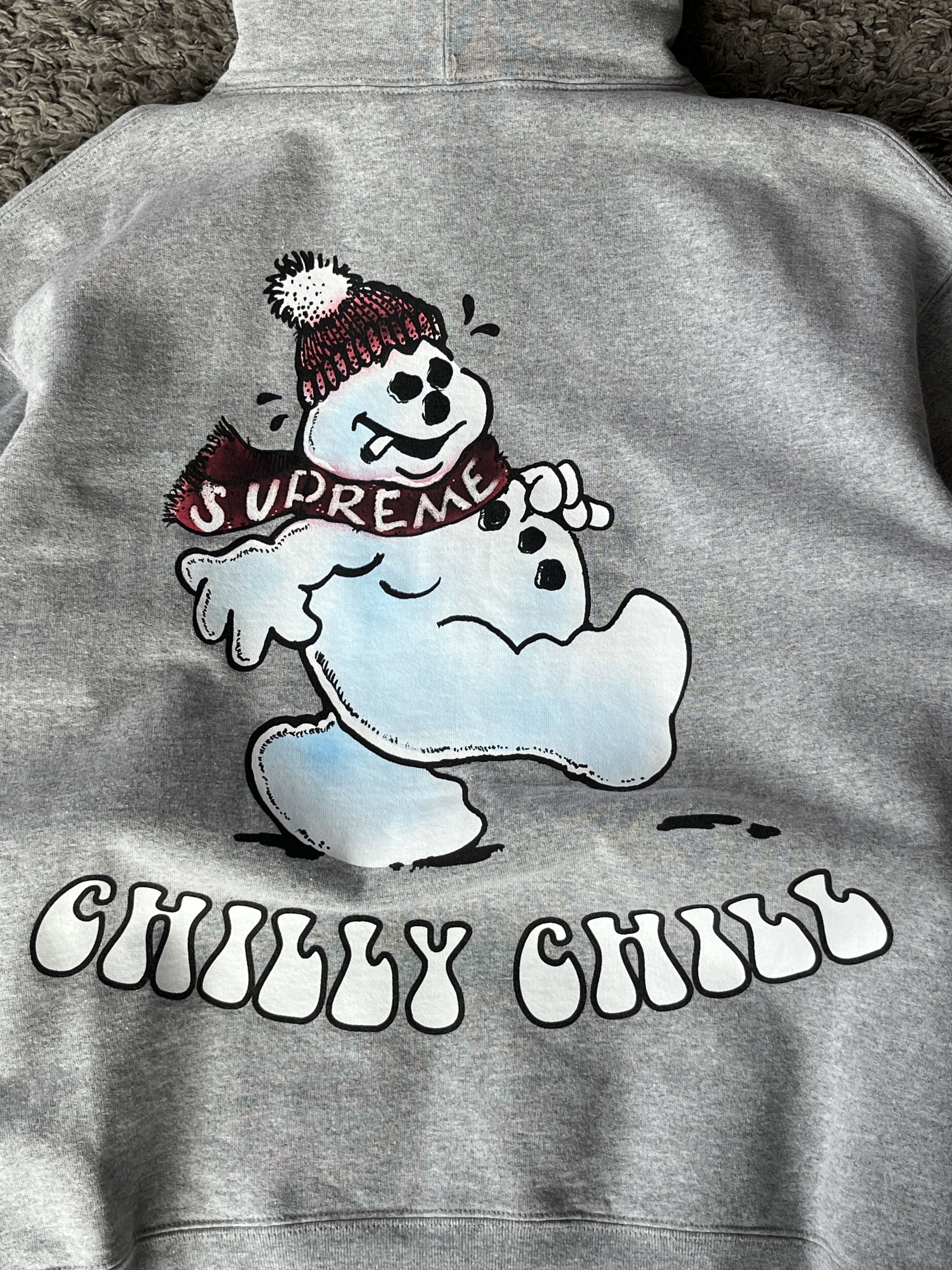 Supreme Luxury Hoodies Supreme FW21"CHILLY CHILL" Snowman Streetwear Size US L / EU 52-54 / 3 - 5 Thumbnail