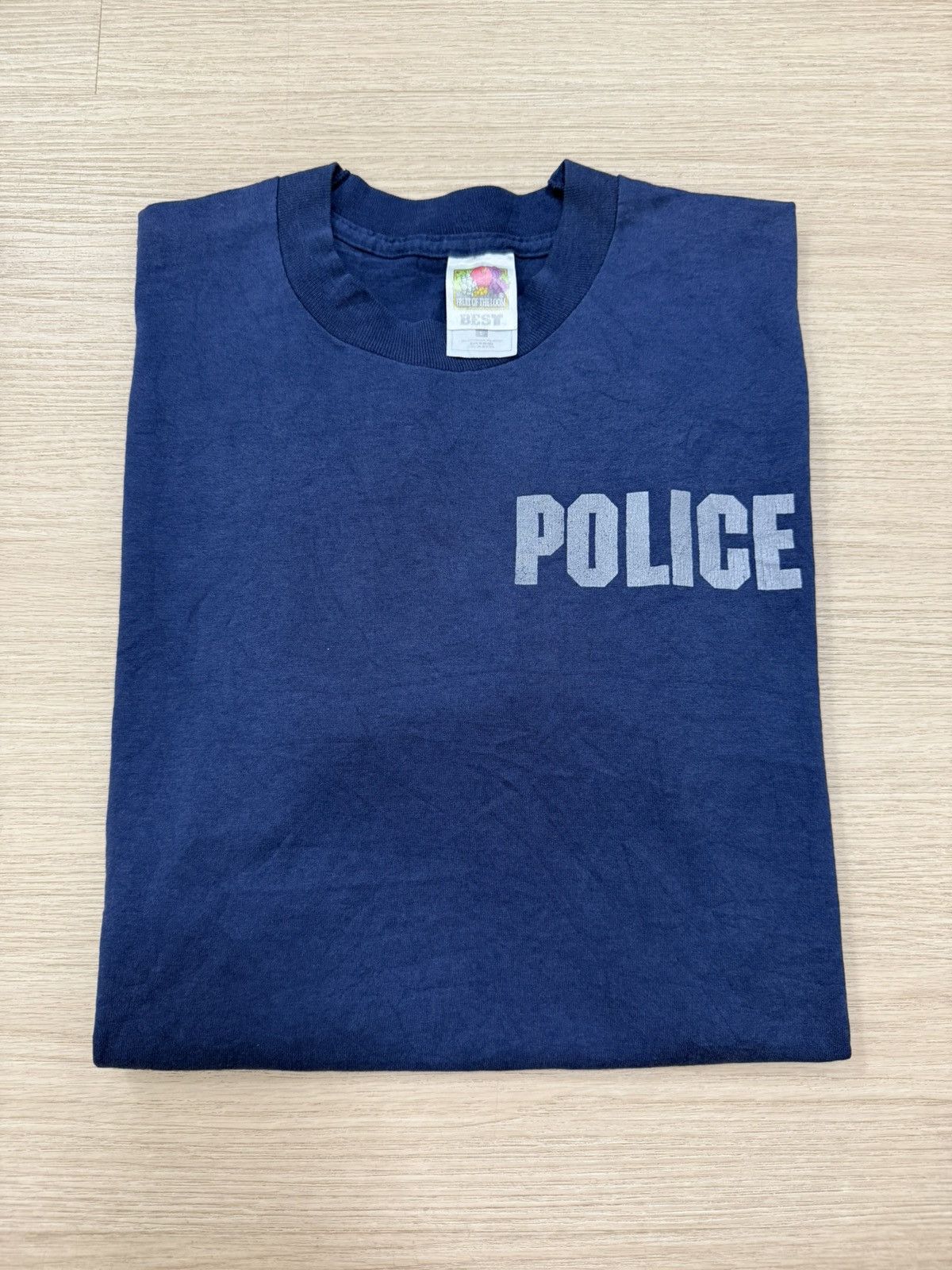 Other Vintage 90s police tee Size US L / EU 52-54 / 3 - 1 Thumbnail