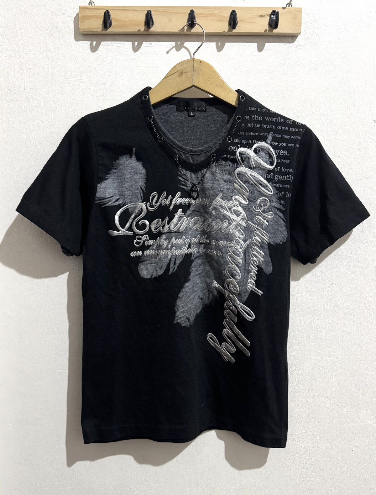 Hysteric Glamour Y2k Spinash double layer ifsixwasnine Tee Size US M / EU 48-50 / 2 - 1 Thumbnail