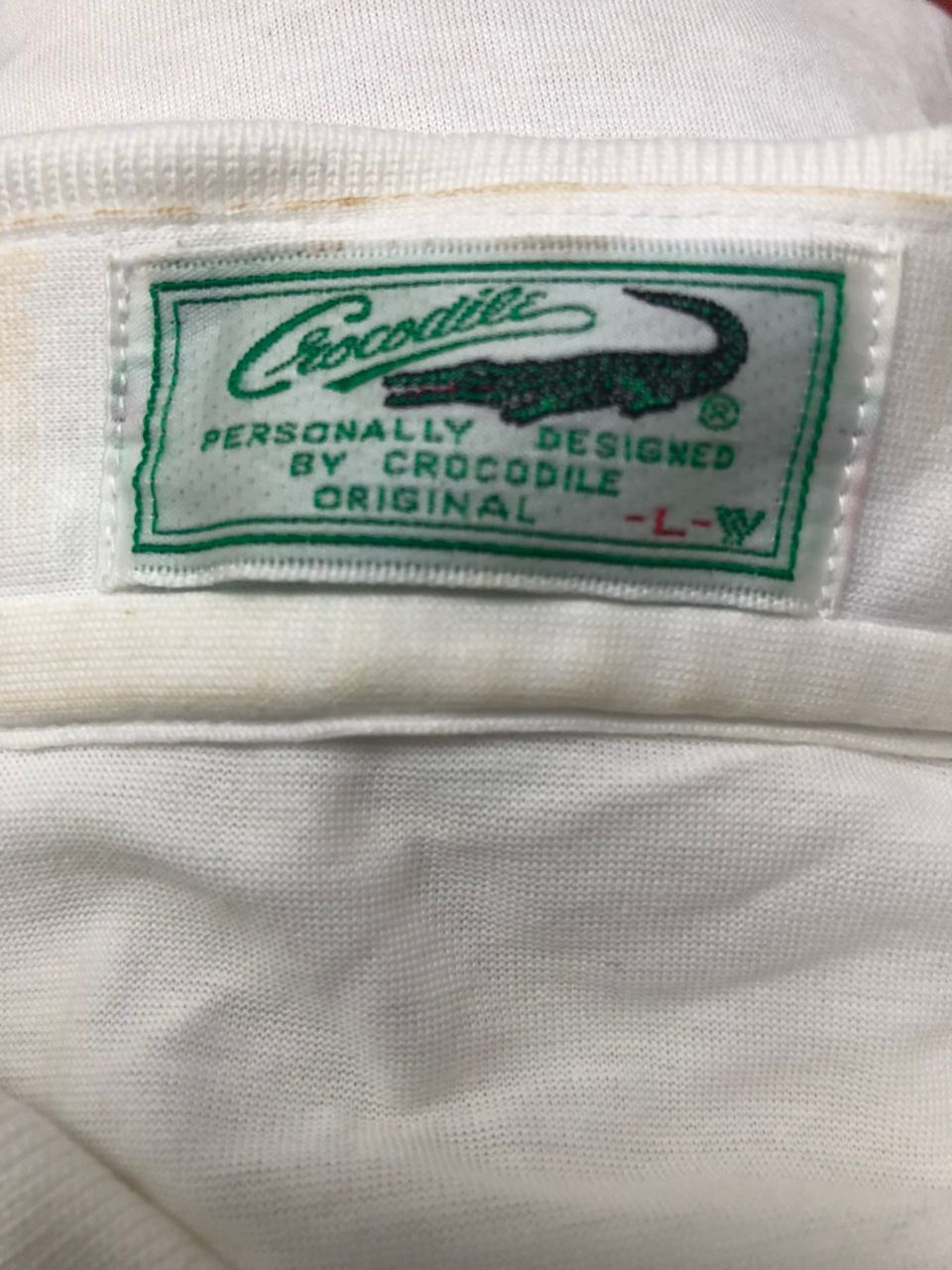 Japanese Brand Crocodile sweetshirt vintage 90s polo shirt made in japan Size US L / EU 52-54 / 3 - 10 Thumbnail