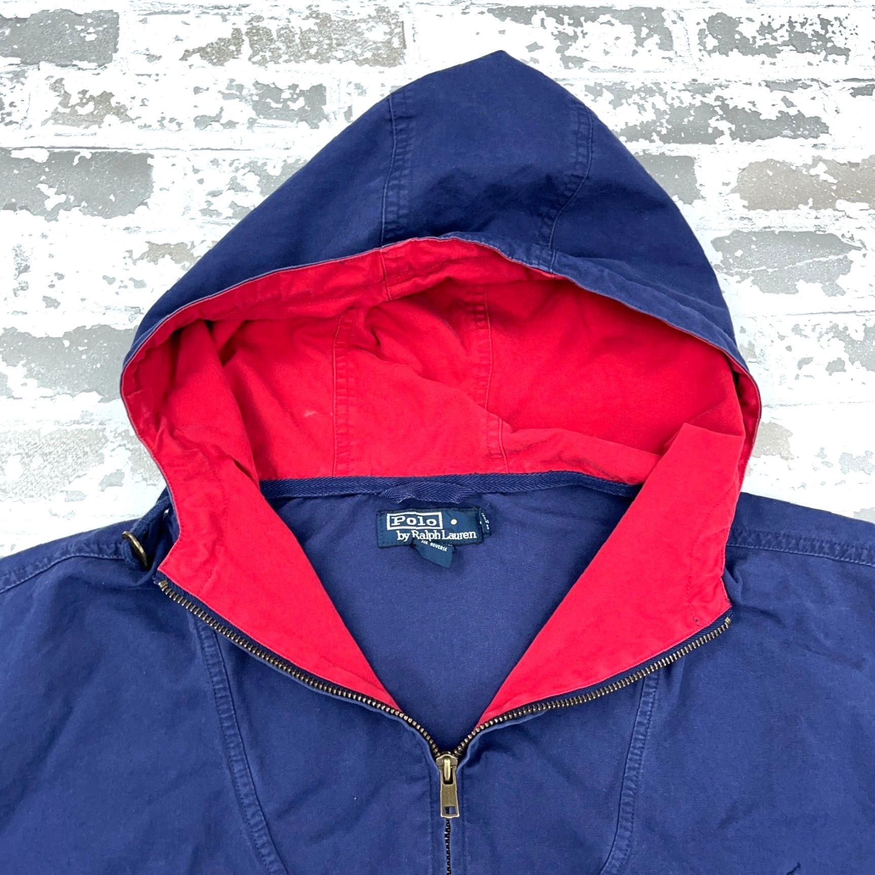 Polo Ralph Lauren Vintage Polo Ralph Lauren Jacket Men XL Blue Red Pullover Anorak Windbreaker 90s Size US XL / EU 56 / 4 - 2 Thumbnail