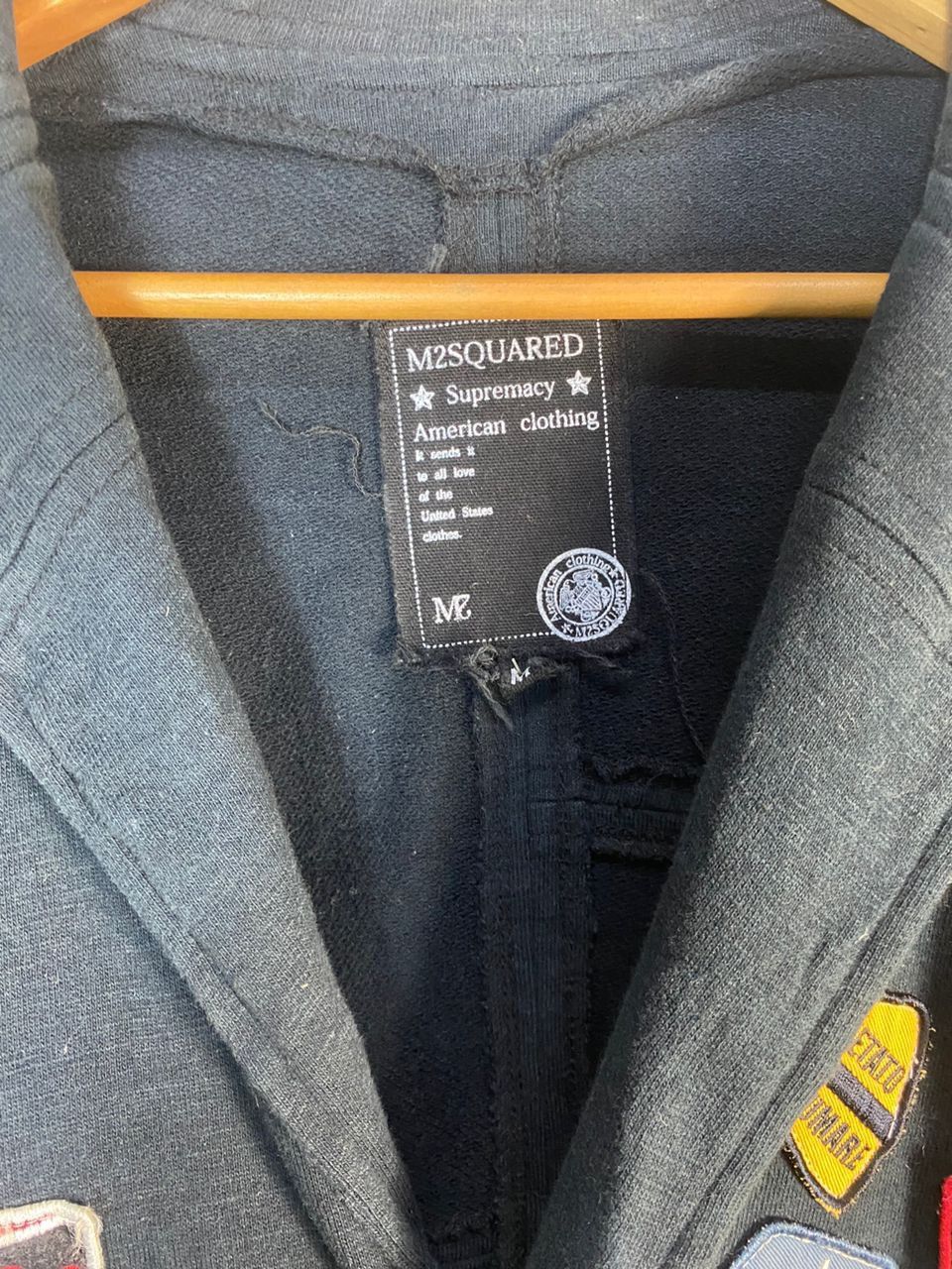 Japanese Brand M2squared cardigan sweater with patches Size US M / EU 48-50 / 2 - 6 Thumbnail