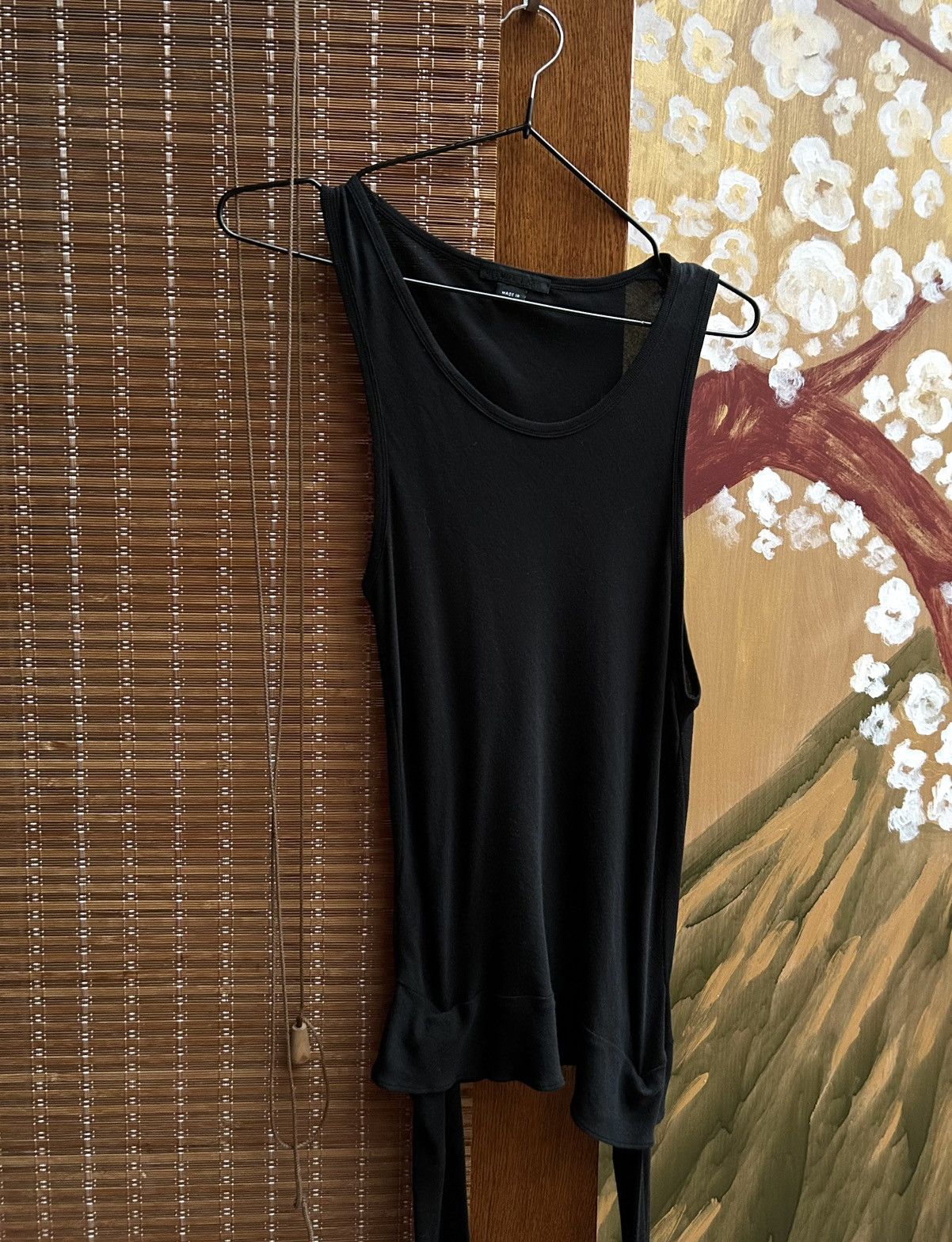 Helmut Lang Helmut Lang Archival SS99 Cotton Silk Asymmetric Mens Tank Size US XS / EU 42 / 0 - 3 Thumbnail