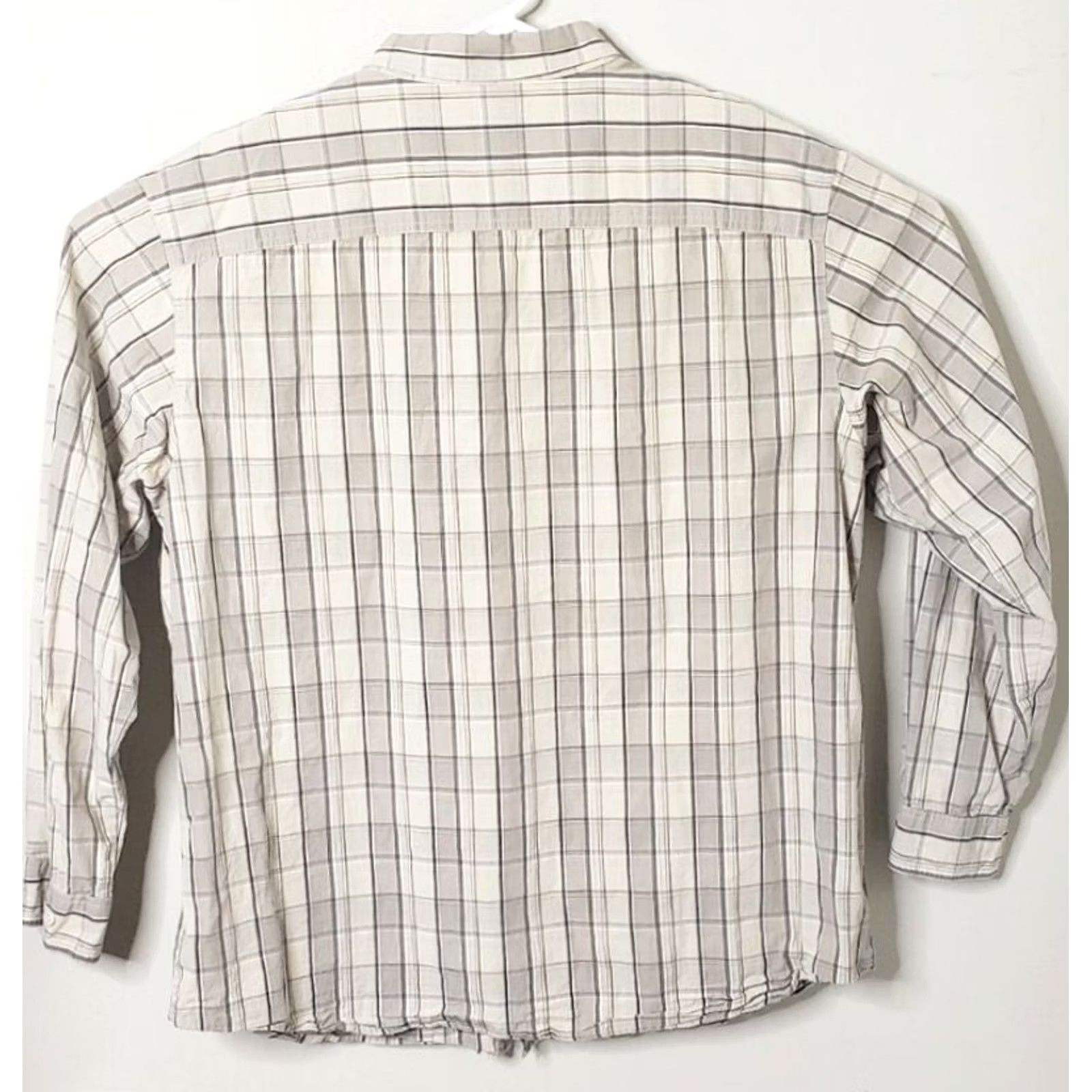Vintage Columbia Men XXL Beige Plaid Long Sleeve Button-Up Shirt Casual Hiking Workwear Size US XXL / EU 58 / 5 - 6 Thumbnail