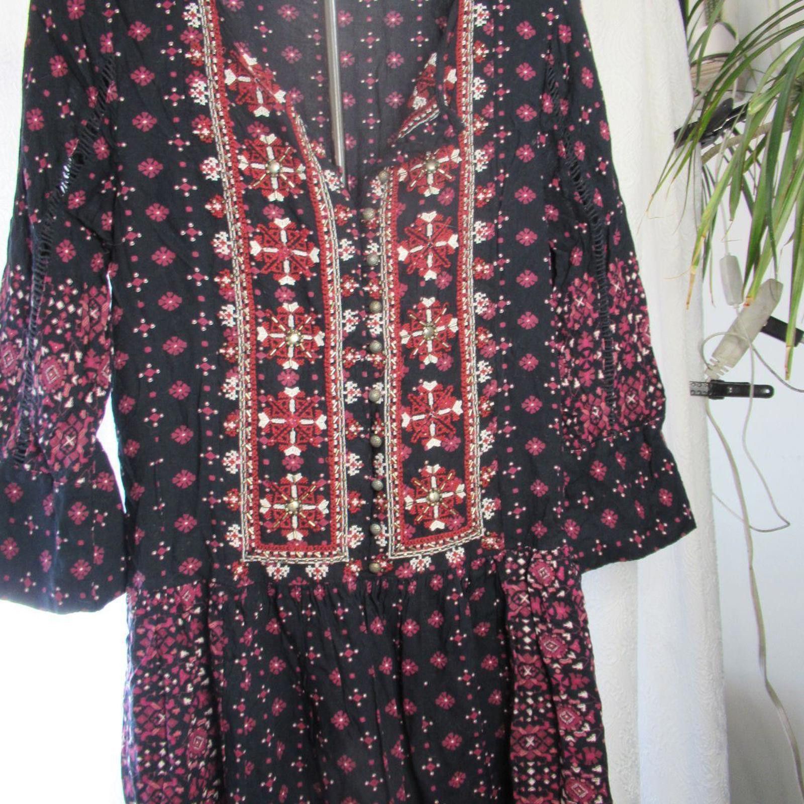 Other Anthropologie Women's Black and Multi Dress Size S / US 4 / IT 40 - 1 Thumbnail