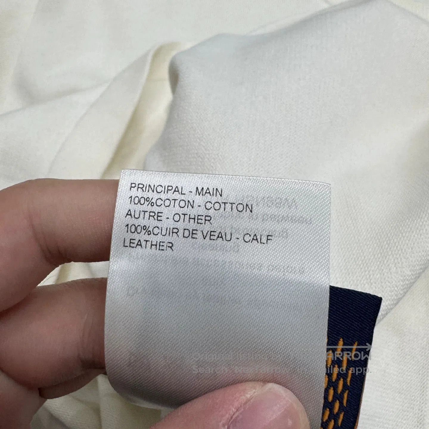 Louis Vuitton Louis Vuitton LV Leather Label Knit T-Shirt. Size US L / EU 52-54 / 3 - 6 Thumbnail
