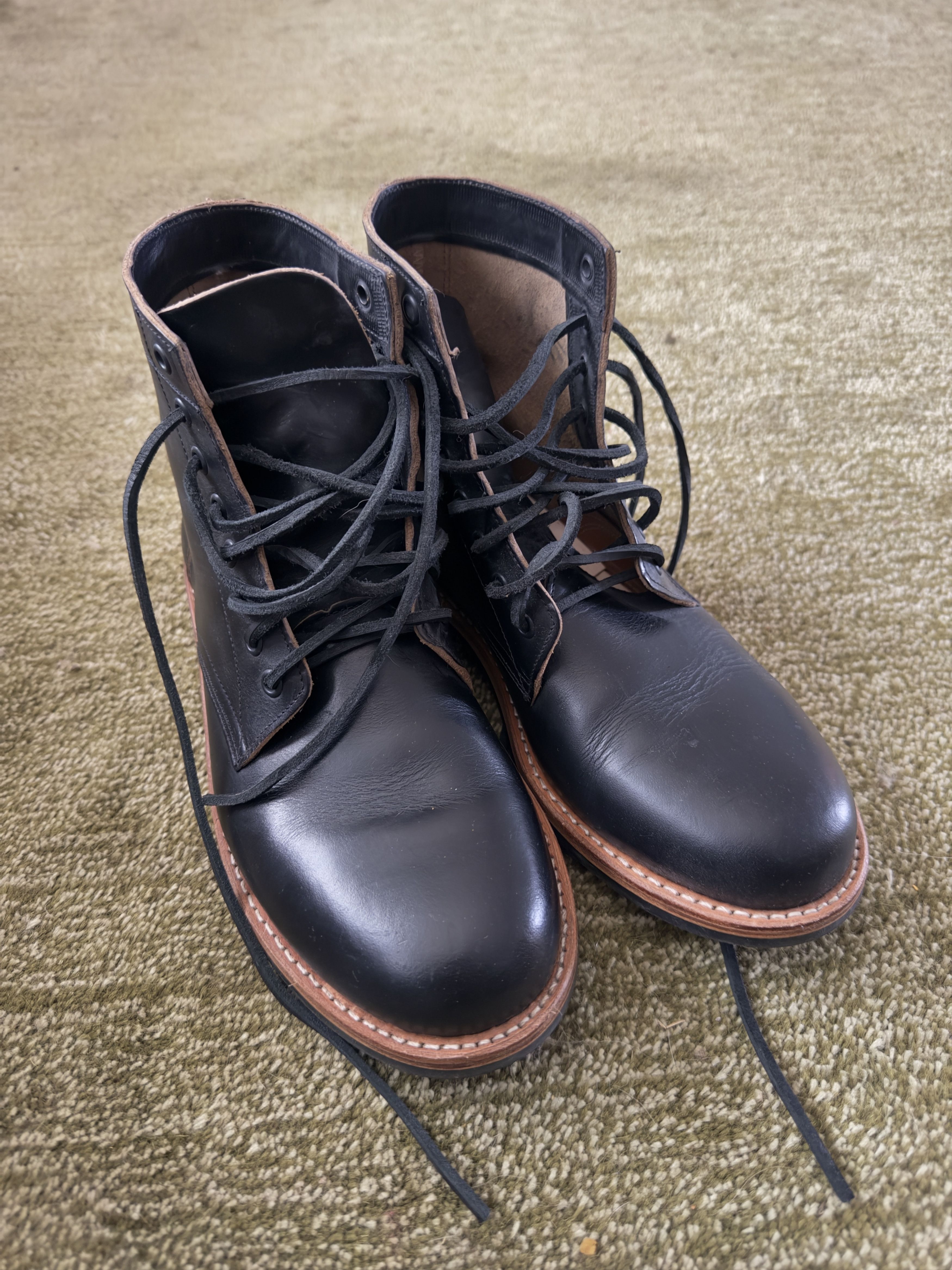 Oak Street Bootmakers Oak Street Trench Boot - Black -Size 8 Size US 8 / EU 41 - 1 Thumbnail