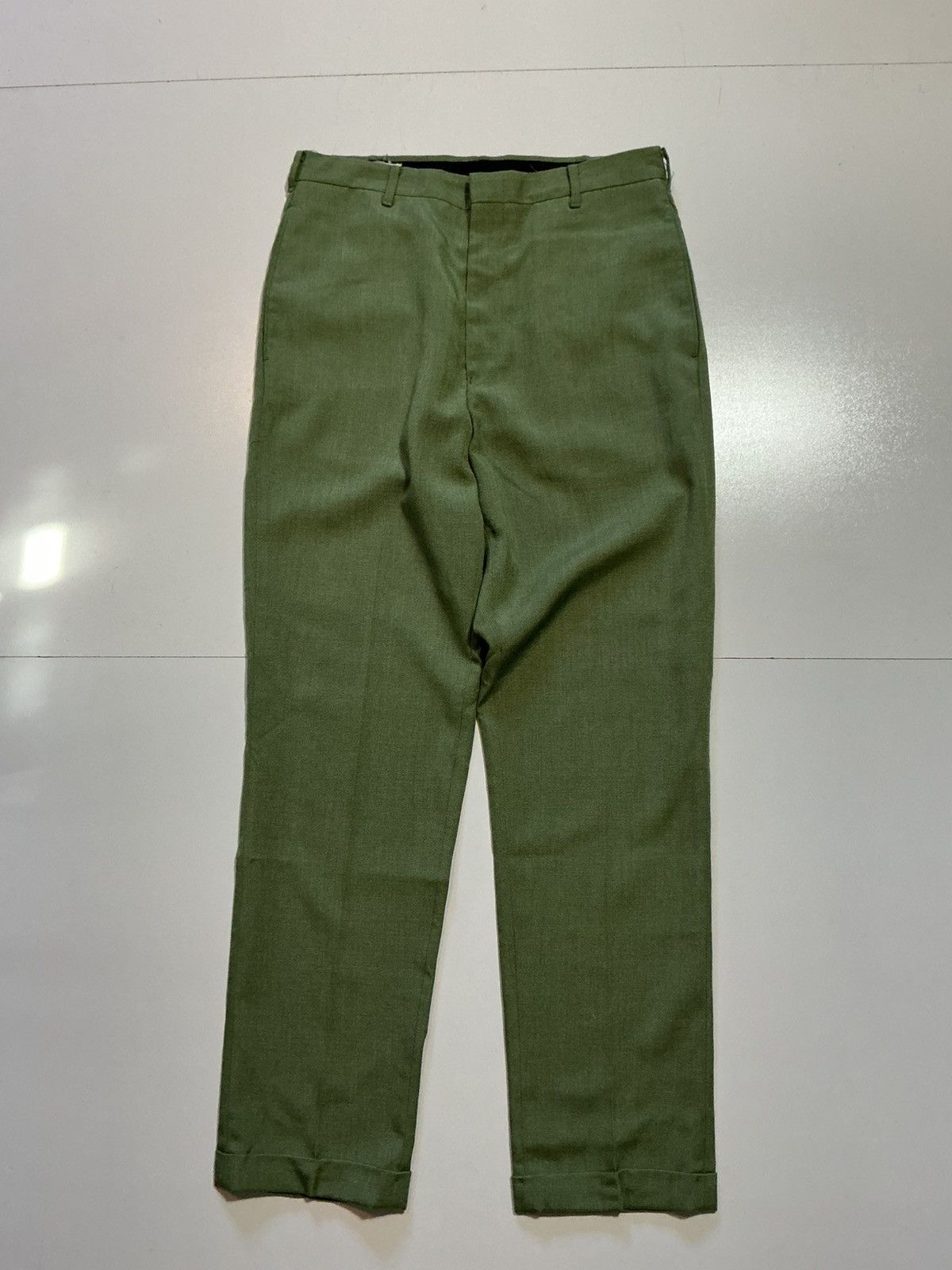 Levi's Vintage 70s 80s Levis Sta-Prest Cuffed Leisure Dress Pants Size US 32 / EU 48 - 1 Thumbnail