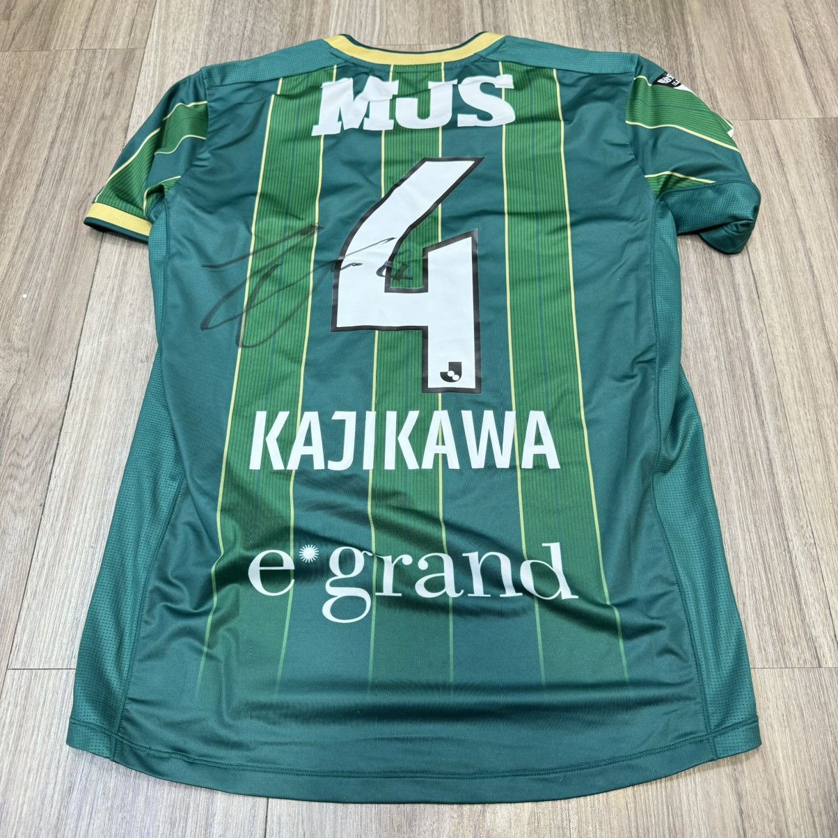 Japanese Brand Tokyo Verdy 2021 match issue third kit # 4 Kajikawa Size US L / EU 52-54 / 3 - 3 Thumbnail