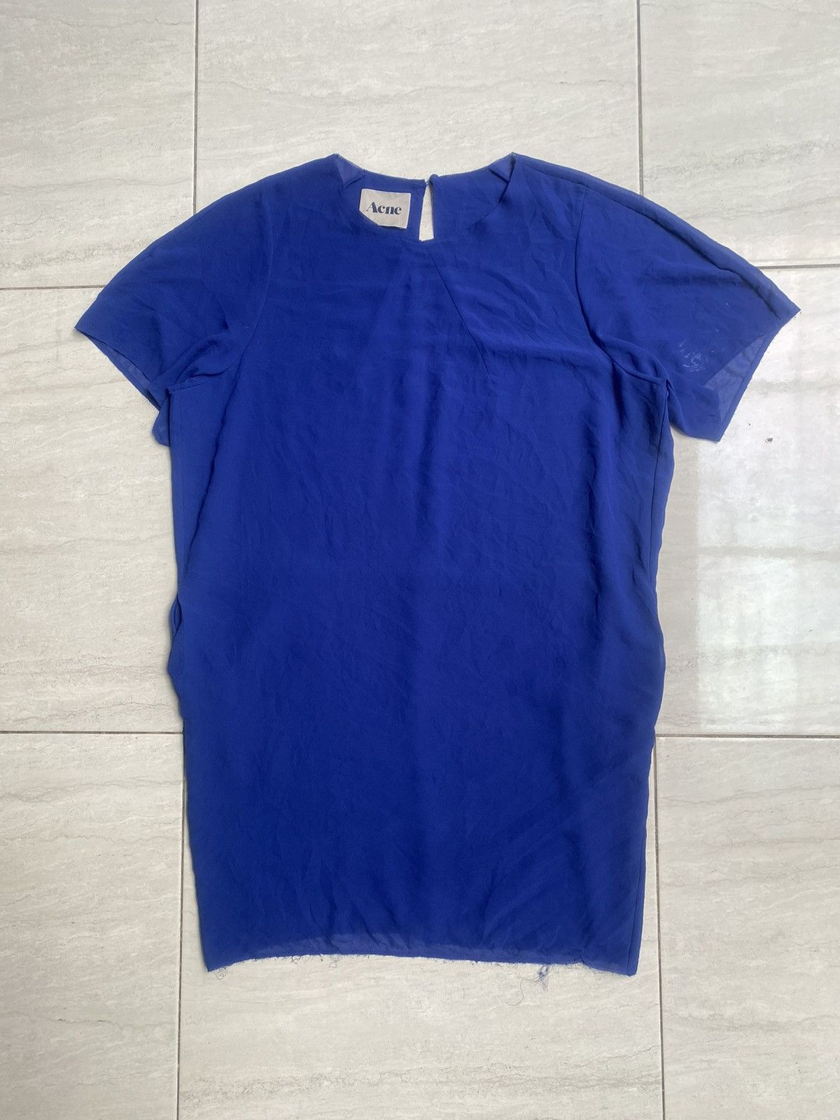 Acne Studios ACNE STUDIOS Blue Dress Size L / US 10 / IT 46 - 8 Thumbnail