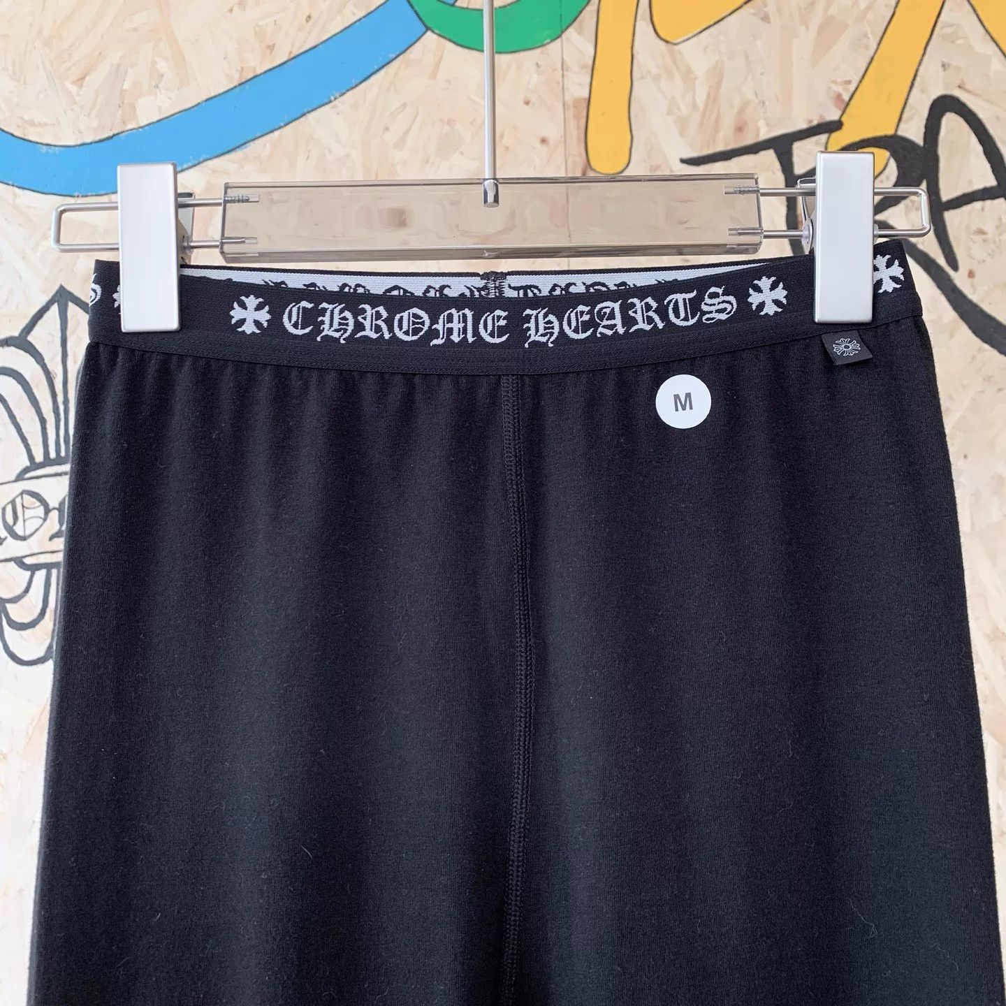 Chrome Hearts Chrome Hearts New Embroidered Yoga Leggings M Size 27" / US 4 / IT 40 - 3 Thumbnail