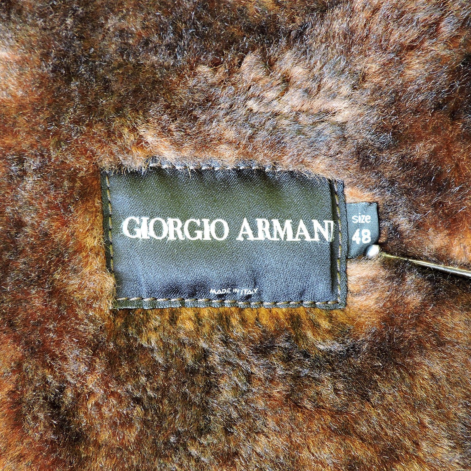 Giorgio Armani Giorgio Armani Shearling Leather Jacket Size US M / EU 48-50 / 2 - 5 Thumbnail