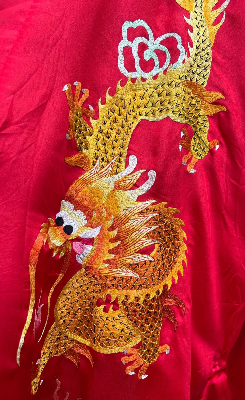 Japanese Brand 🔥RARE🔥Vintage Japanese Brand Embroidery Dragon Kimono Jacket Size US XL / EU 56 / 4 - 8 Thumbnail