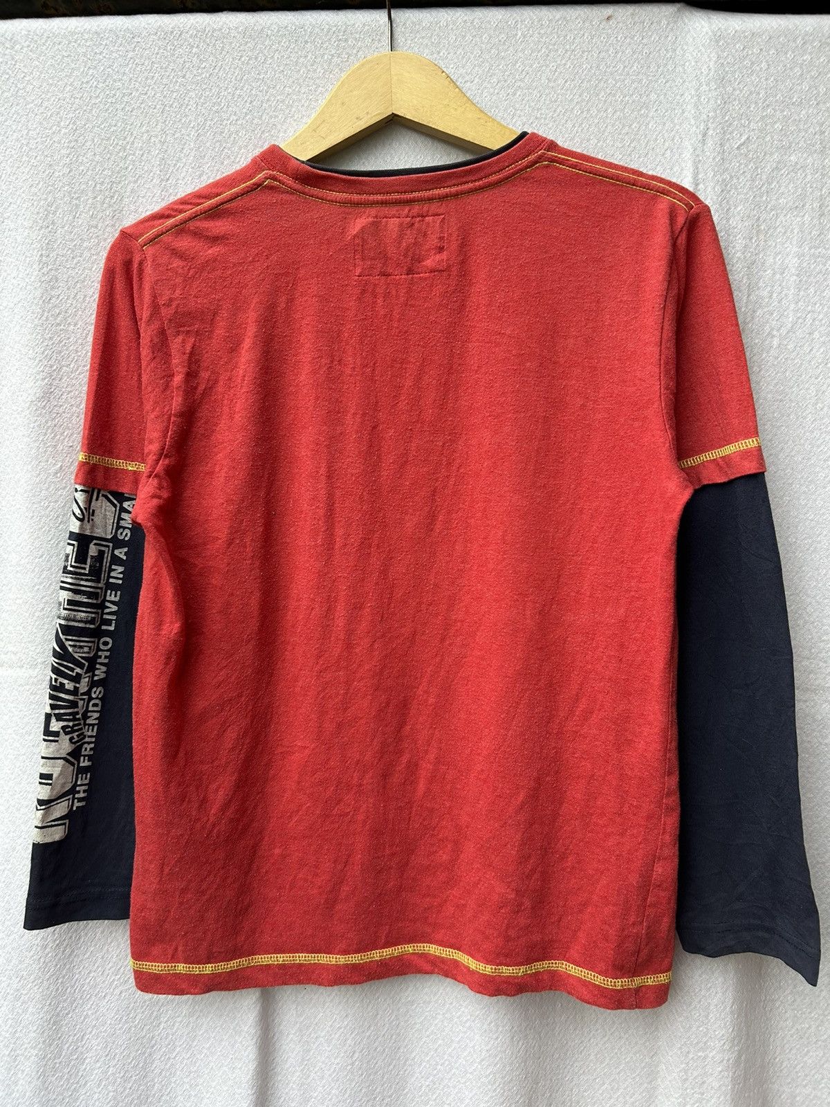 If Six Was Nine × Japanese Brand × Le Grande Bleu (L.G.B.) Japanese style poem leaning wild layerd longsleeve Size US M / EU 48-50 / 2 - 2 Thumbnail