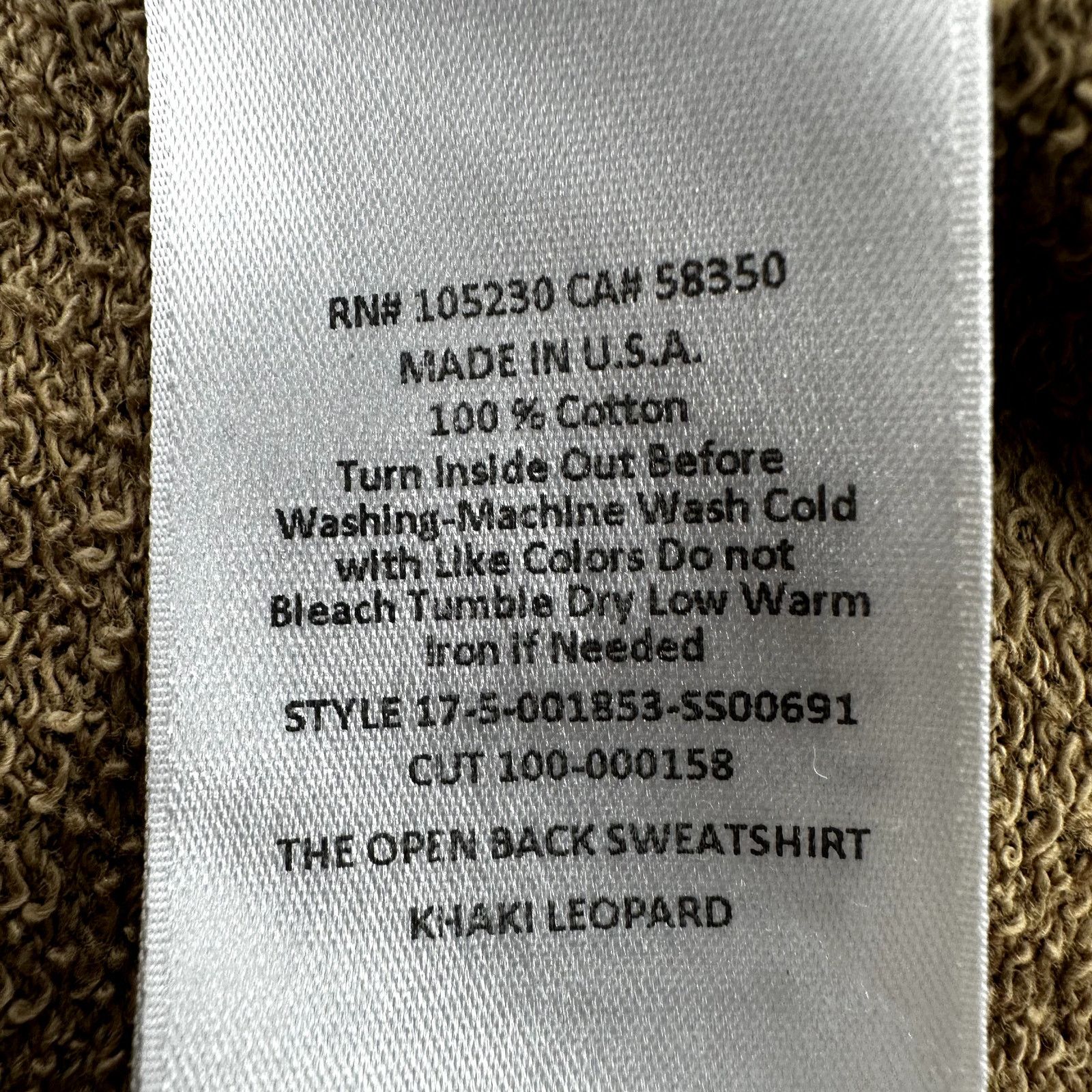 Current/Elliot Current/Elliott Leopard Crew Neck Sweater Open Back 1 S Size S / US 4 / IT 40 - 4 Thumbnail