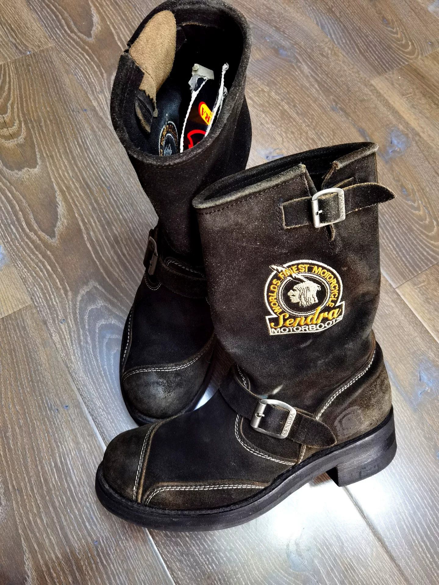 Ralph Lauren Purple Label Sendra 3565 Engineer Work Boots Size US 10 / EU 43 - 1 Thumbnail