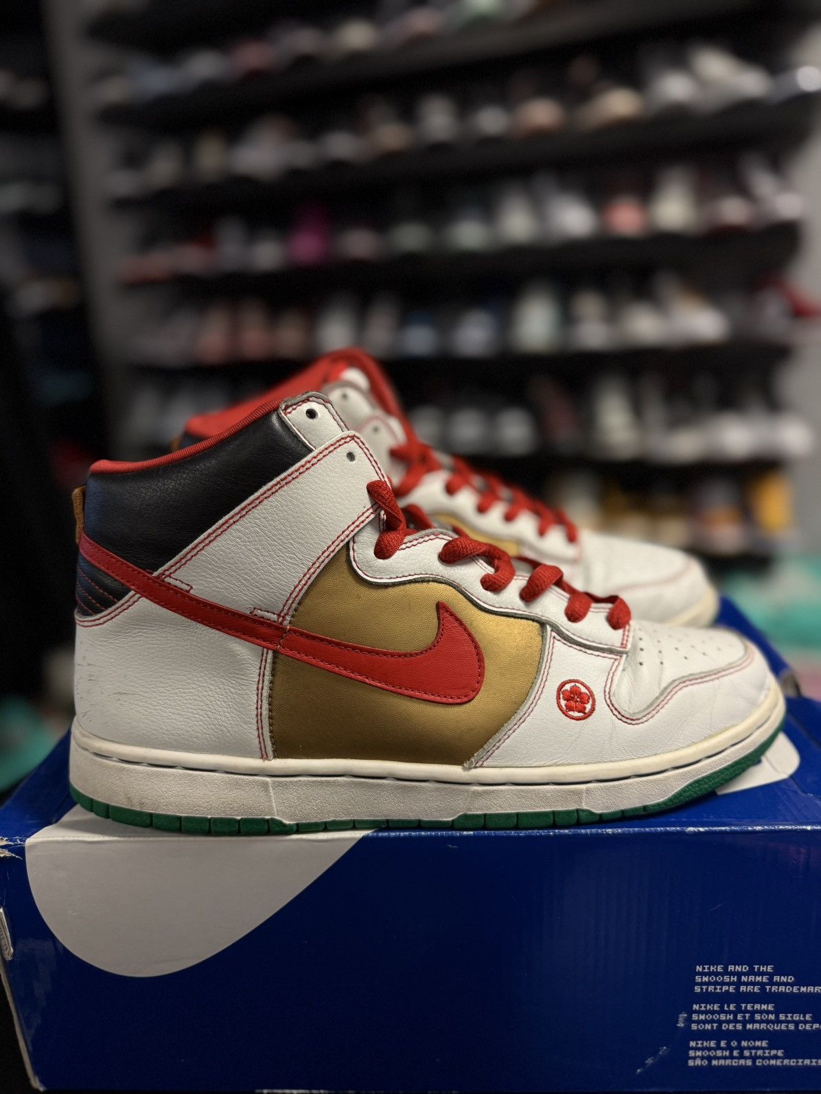 Nike Nike Dunk High Pro SB Money Cat 2007 - Size 11- 305050 162 Size US 11 / EU 44 - 1 Thumbnail
