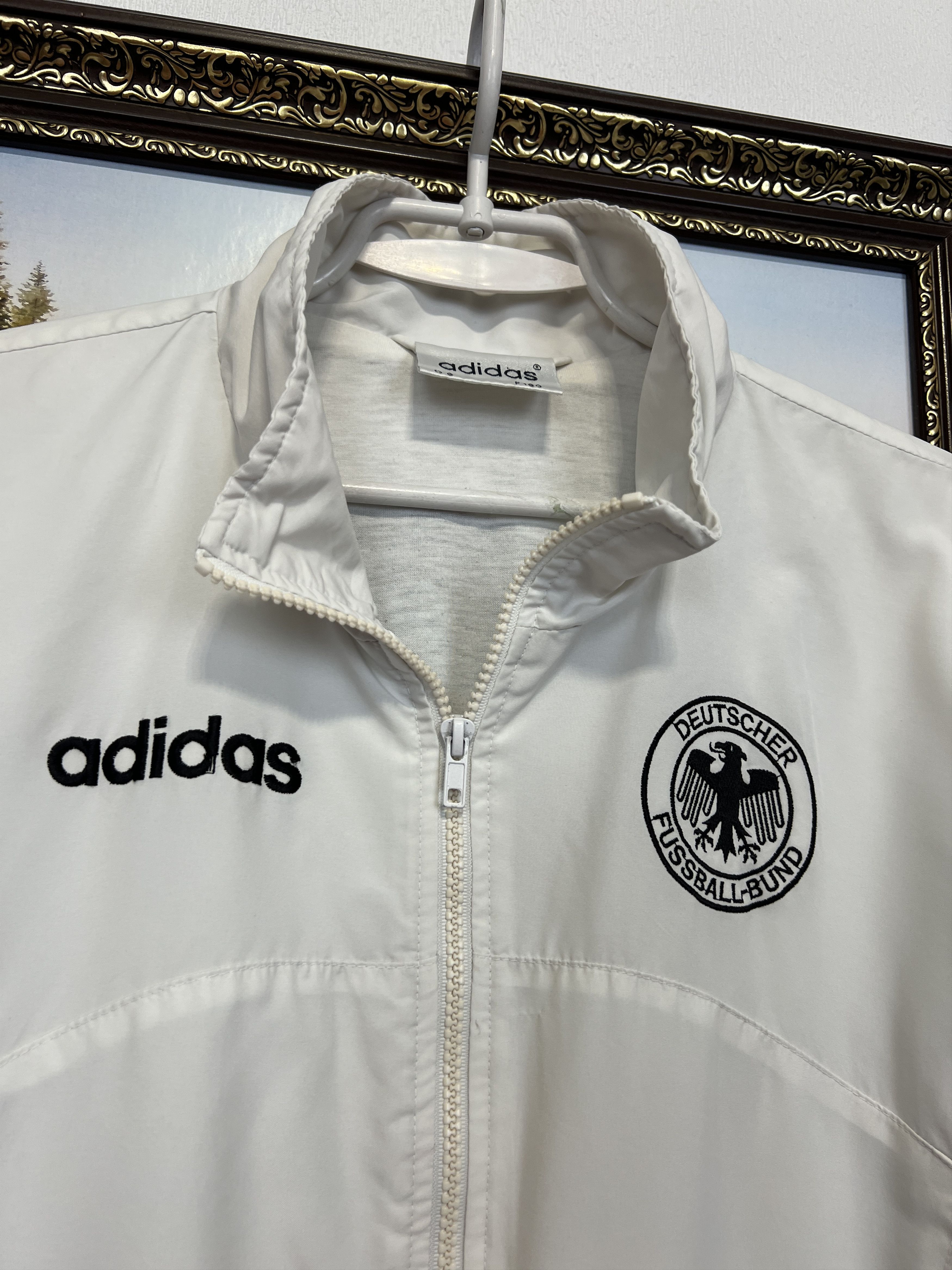Adidas Vintage Germany Football Jacket Soccer National Track Top Size US M / EU 48-50 / 2 - 3 Thumbnail
