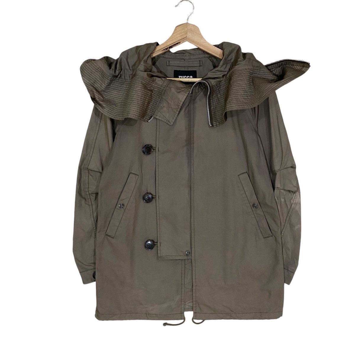 CABANE de ZUCCa 🔥VTG ZUCCA ISSEY MIYAKE TYPE ZU-83 FISHTAIL PARKA JACKET Size US S / EU 44-46 / 1 - 2 Thumbnail