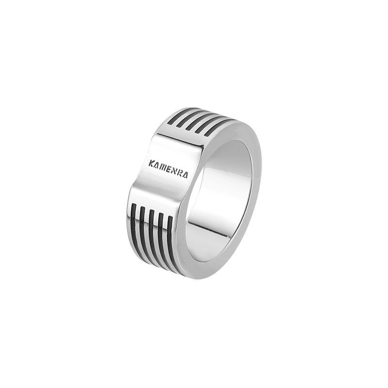 Jewelry Dark Jewelry Rings Open Size Chrome Ring (Size 7-13) Size ONE SIZE - 5 Thumbnail