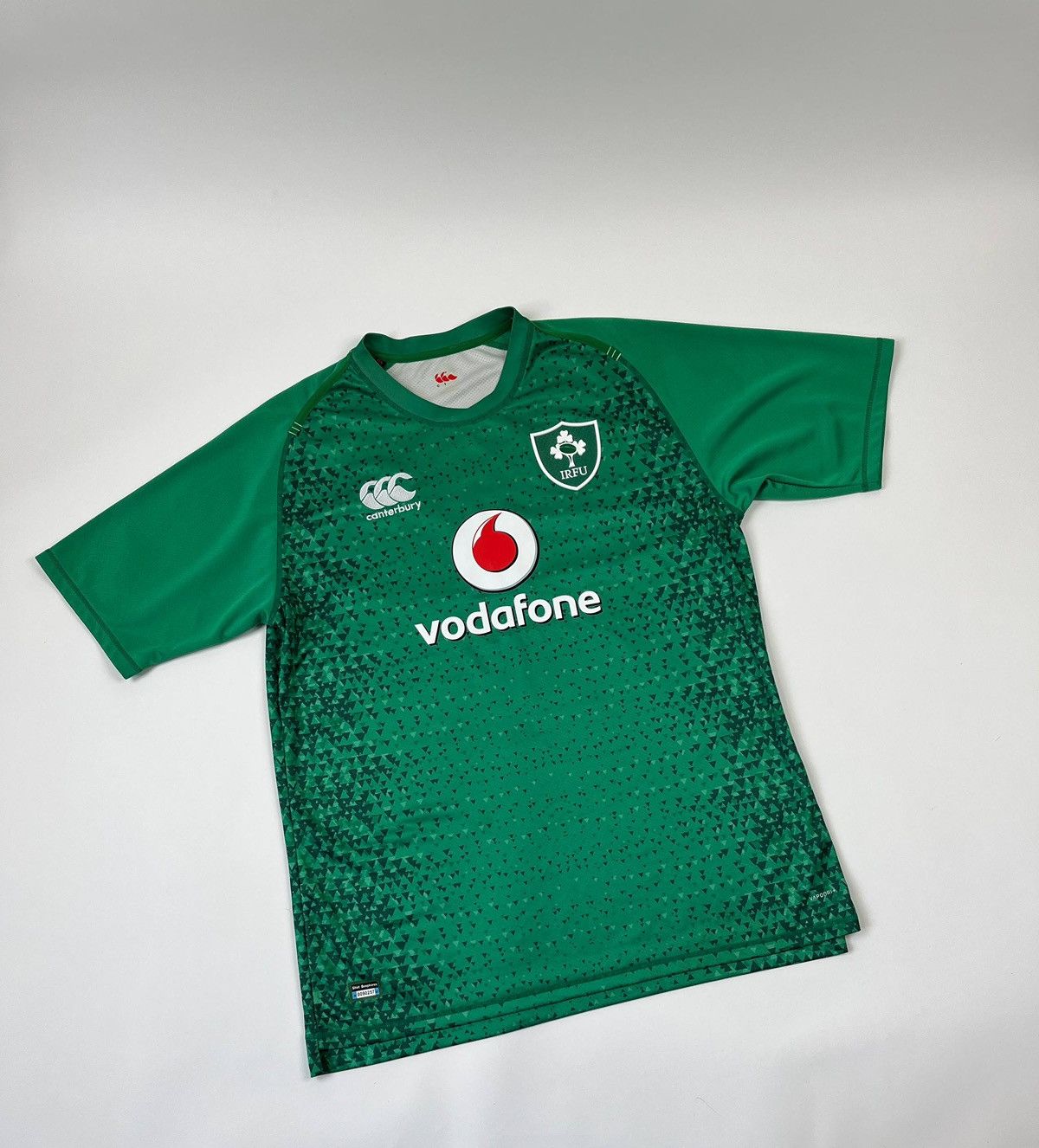 Canterbury of New Zealand Canterbury Ireland IRFU Rugby Jersey Vodafone Rare Ireland Size US L / EU 52-54 / 3 - 1 Thumbnail