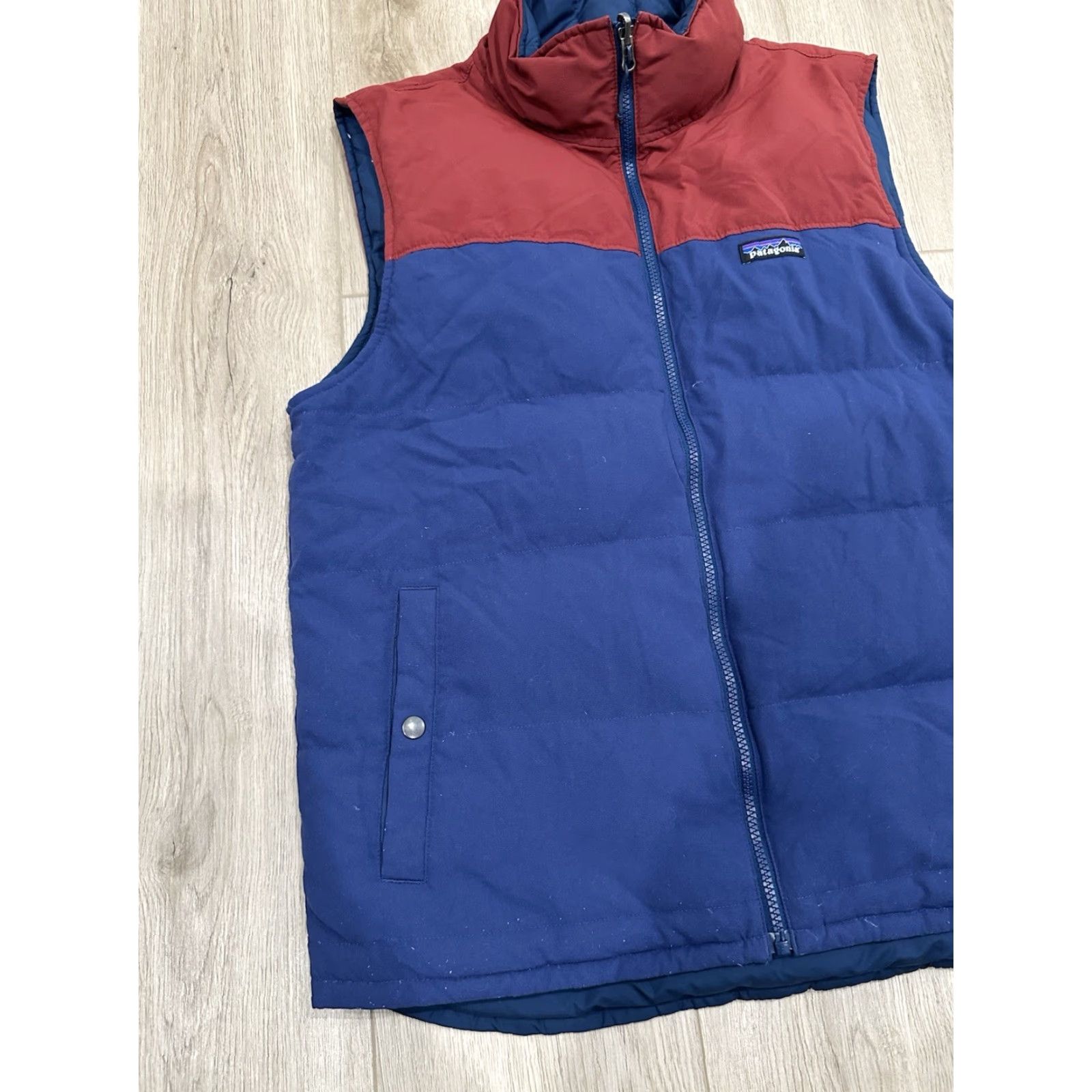Patagonia Patagonia Bivy Vest Adult Medium Blue Down Reversible Puffer Jacket Outdoor Size US M / EU 48-50 / 2 - 3 Thumbnail