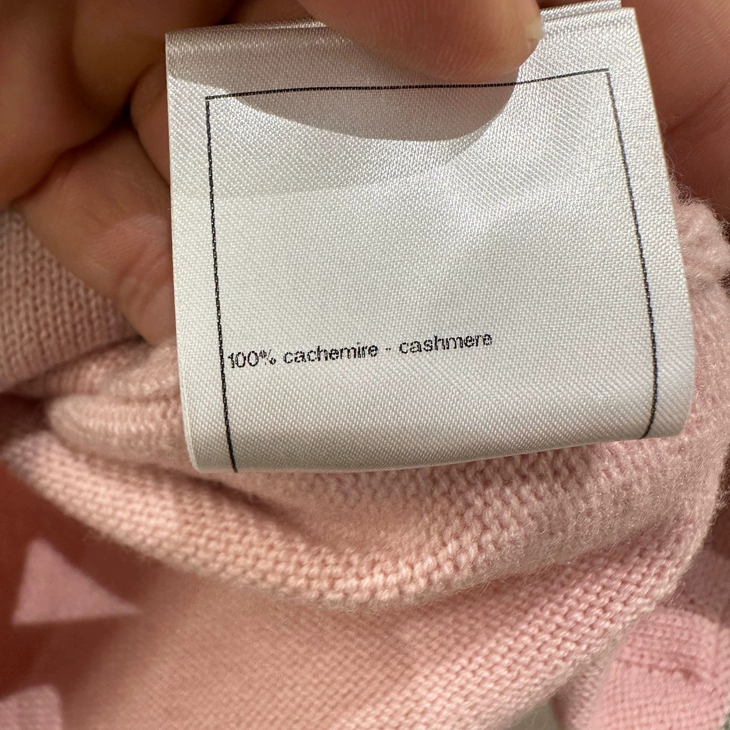 Chanel Chanel mar522 24C 4-pocket pink&green cashmere cardigan 38 Size S / US 4 / IT 40 - 7 Thumbnail