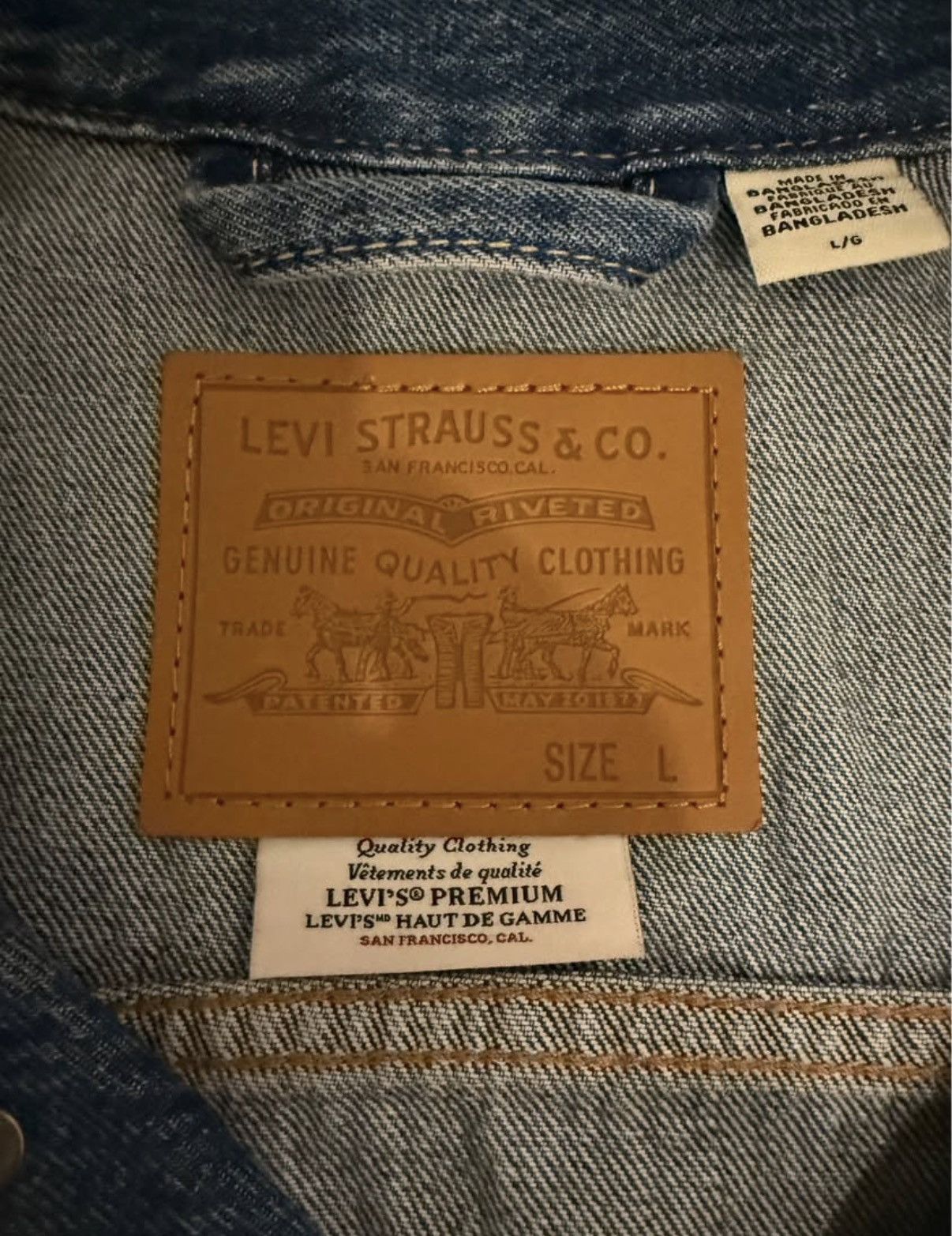 Levi's Levi Strauss Type III Trucker Jacket Size US L / EU 52-54 / 3 - 4 Thumbnail