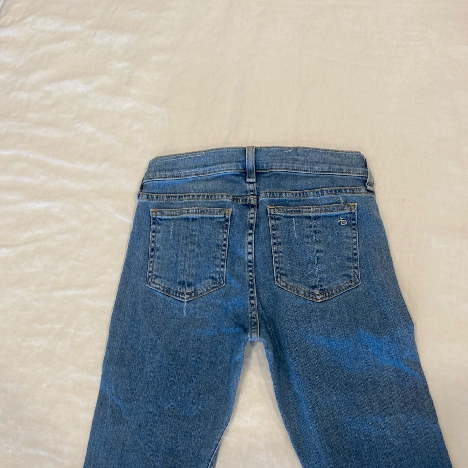 Rag & Bone Rag & Bone Women's Skinny Jean Distressed Raw Hem - 24 Size 24" / US 00 / IT 34 - 12 Thumbnail