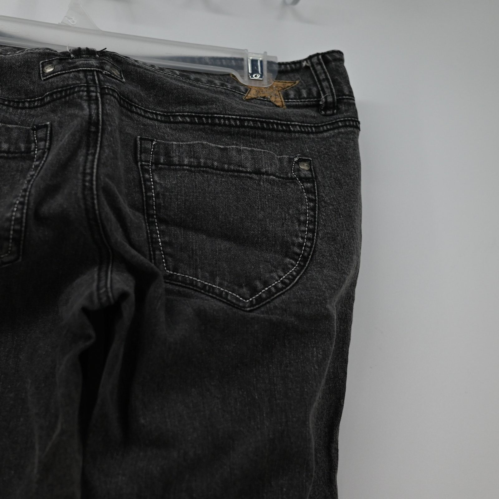 DKNY DKNY Skinny Jeans Y2K Style Zipper Faded Black Women Size 30 Size 30" / US 8 / IT 44 - 13 Thumbnail