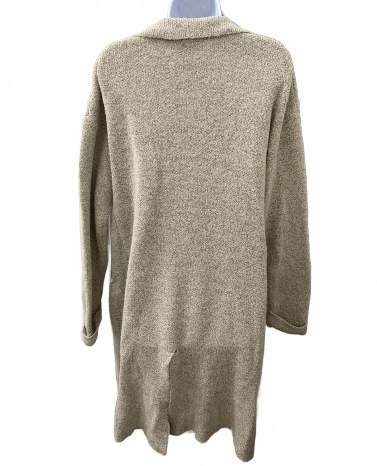 Other LULUS Marled Long Sleeve Coatigan in Beige (SMALL) Size S / US 4 / IT 40 - 7 Thumbnail