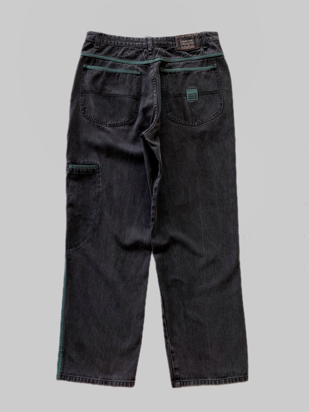 Marithe + Francois Girbaud Vintage M+FG 5Pockets Skater Jeans Size US 36 / EU 52 - 15 Thumbnail