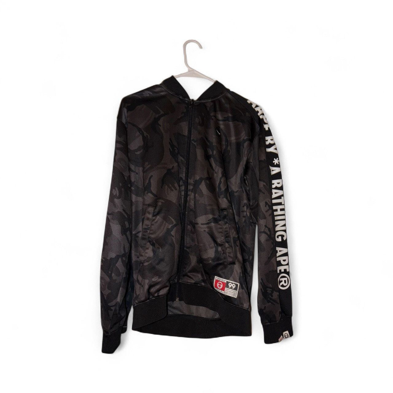 Aape Black Bape Zip Up Size US XL / EU 56 / 4 - 2 Thumbnail